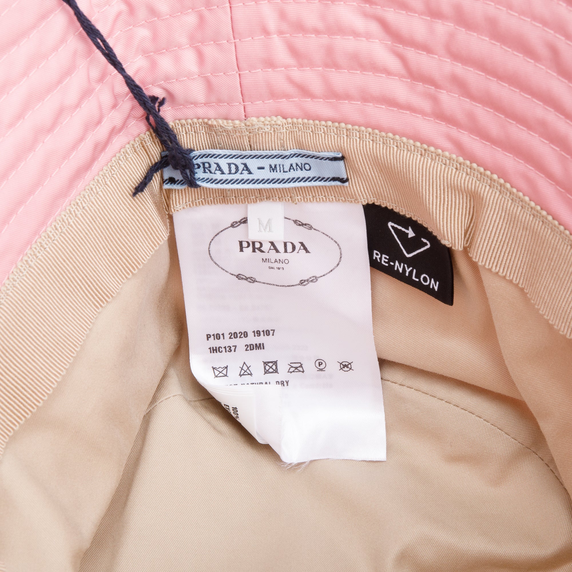 Prada Pink Re-Nylon Bucket Hat