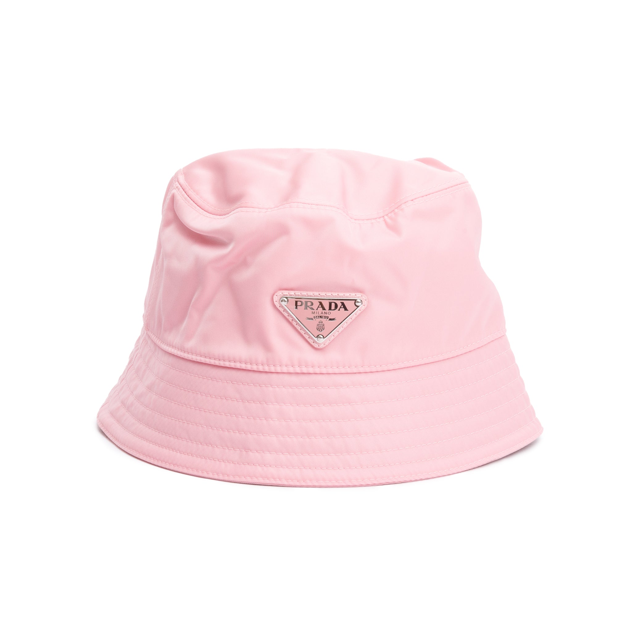 Prada Pink Re-Nylon Bucket Hat