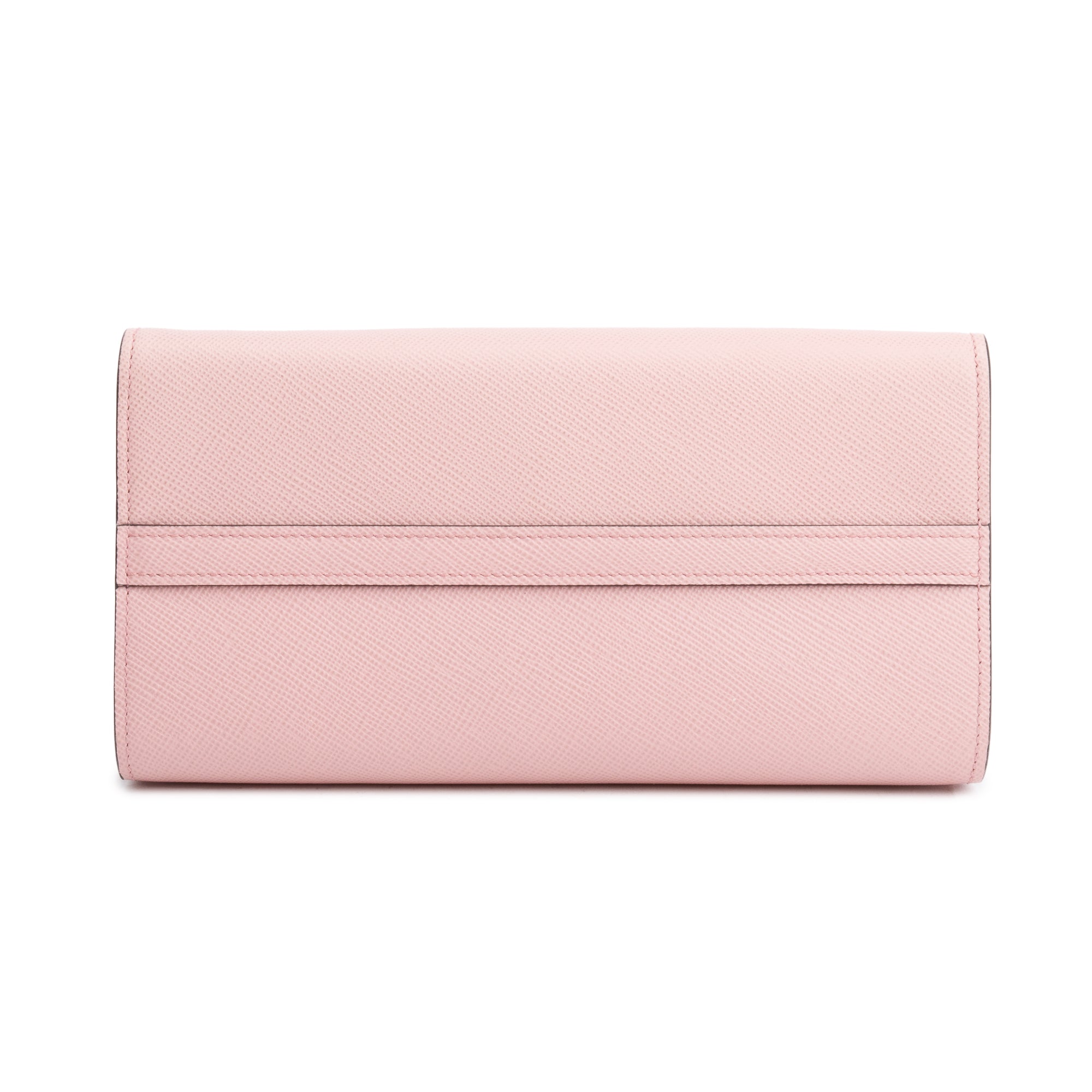 Prada Pink Saffiano Lux Small Monochrome Top Handle Tote w/ Strap