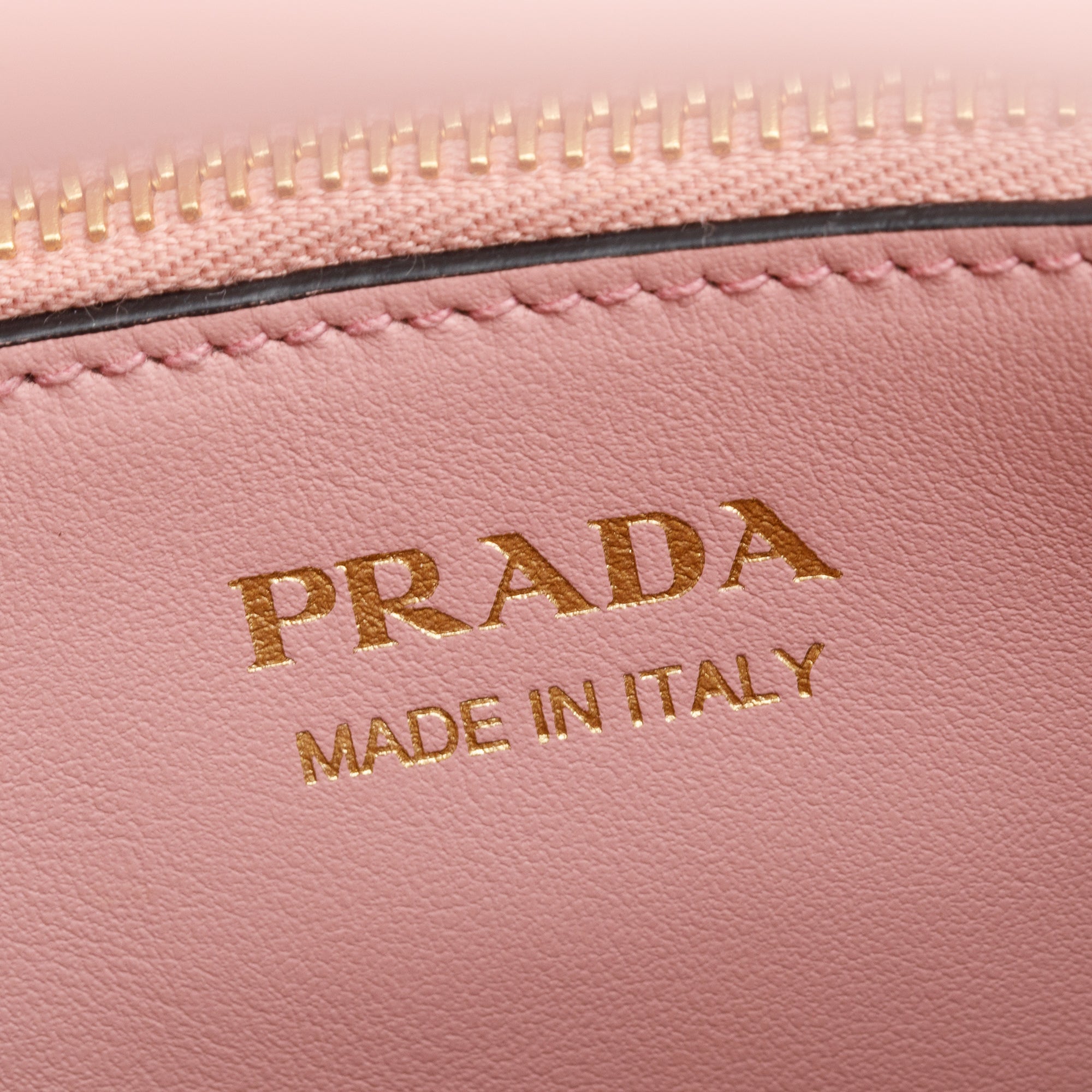 Prada Pink Saffiano Lux Small Monochrome Top Handle Tote w/ Strap
