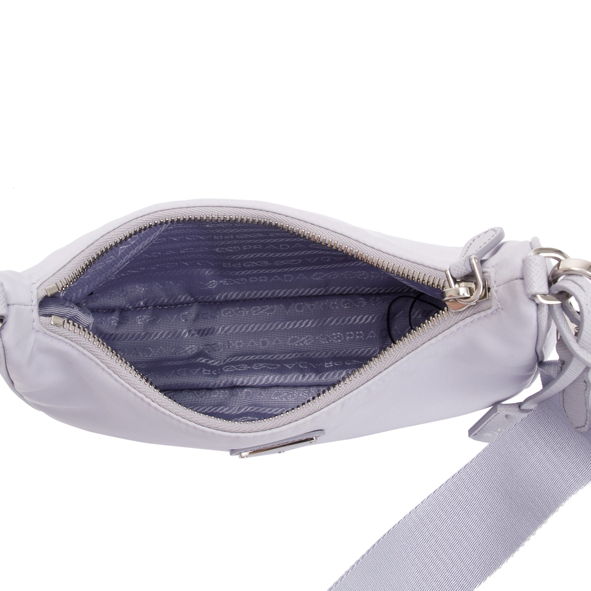 Prada Purple Re-Edition 2005 Re-Nylon Shoulder Bag