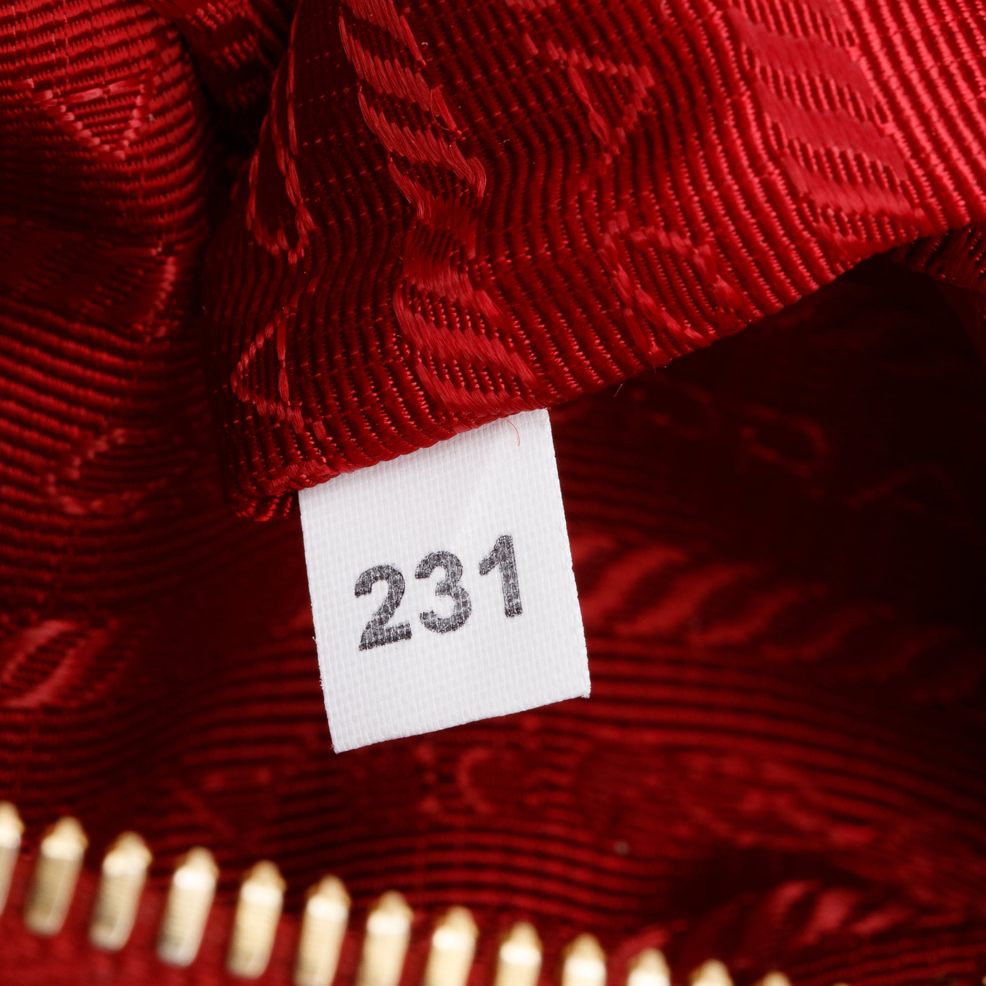 Prada Red Saffiano Lux Small Promenade Tote w/ Strap