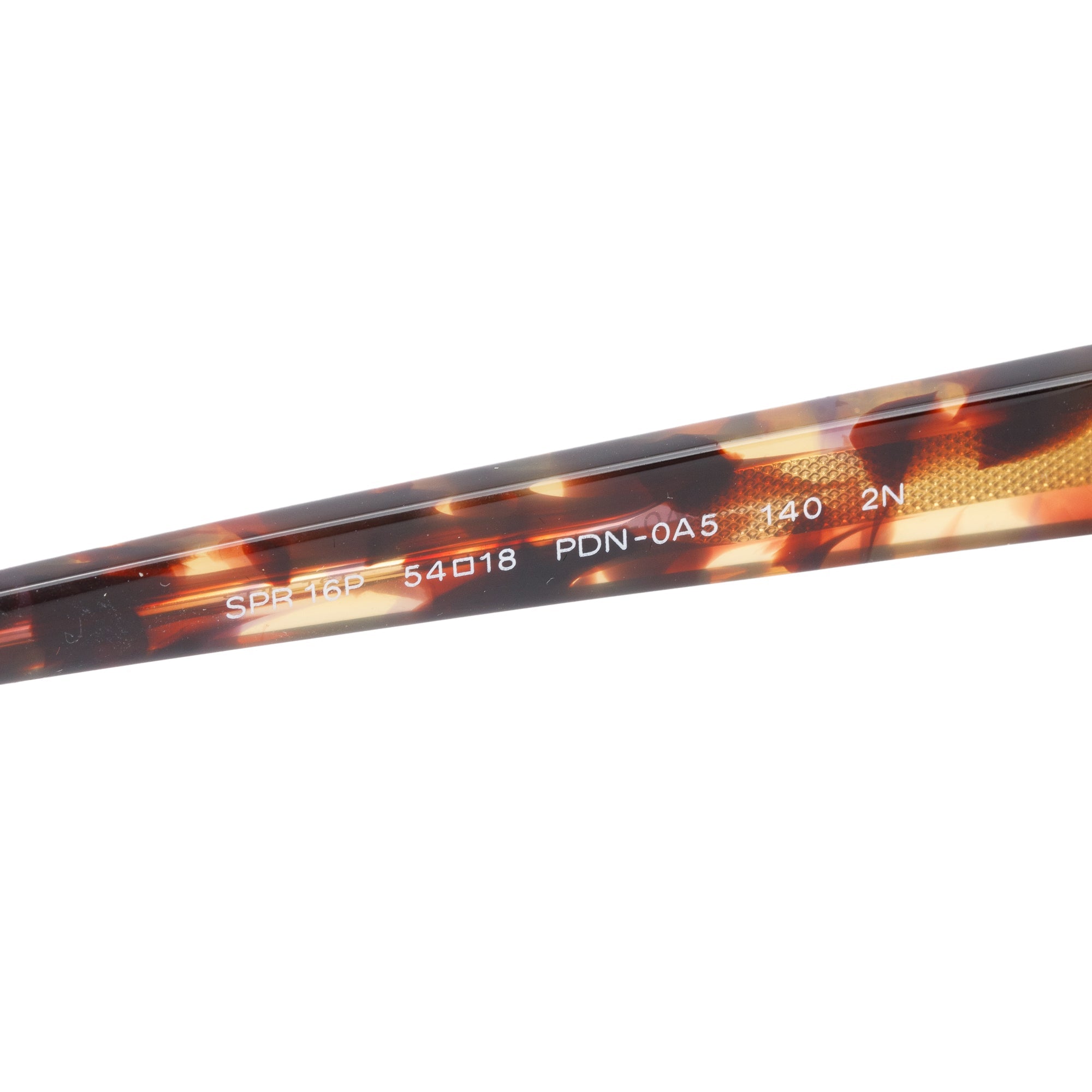 Prada SPR 16P Tortoise Acetate Cat-Eye Sunglasses w/ Case