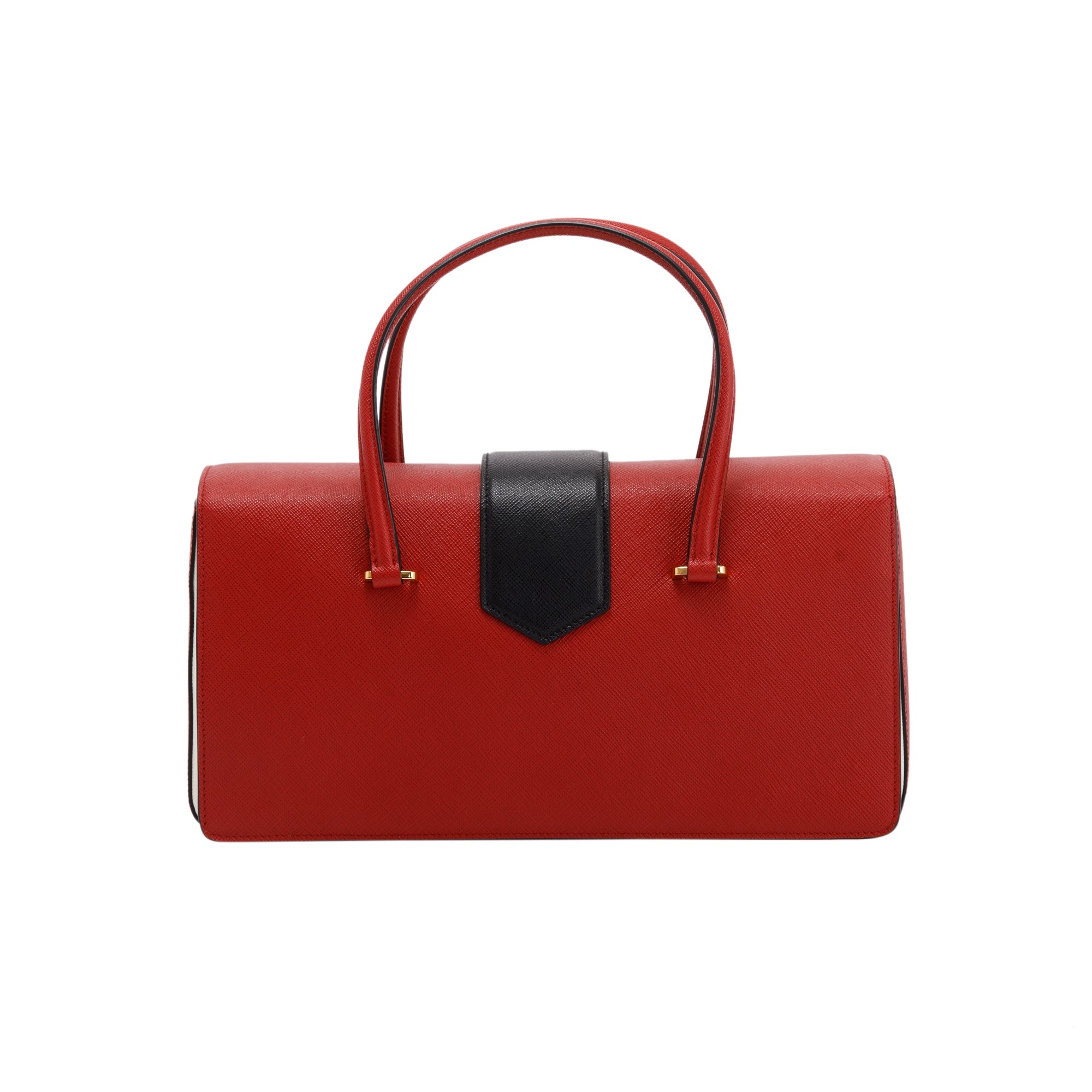 Prada Saffiano East West Tote w/ Authenticity Card