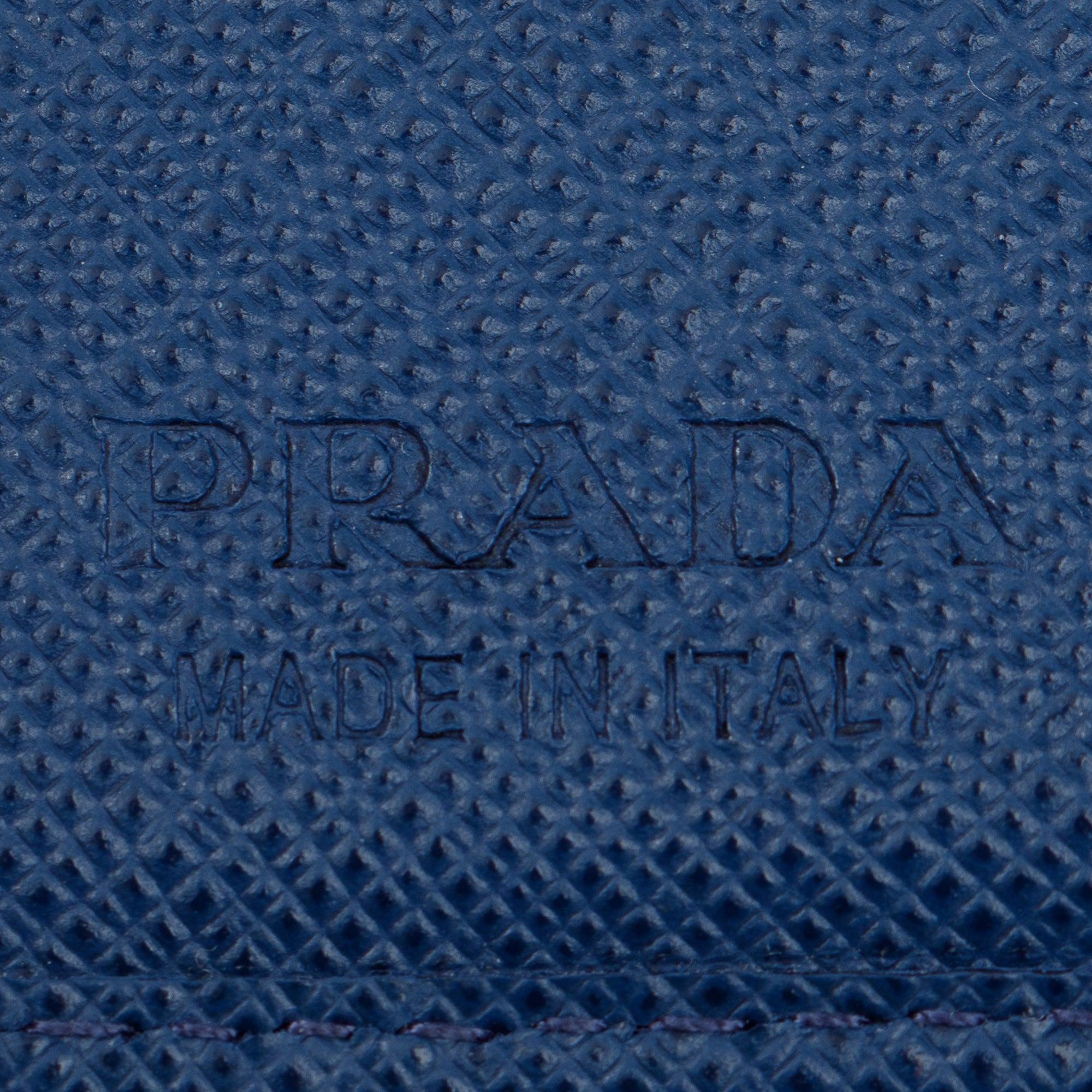 Prada Saffiano Leather Bifold Wallet w/ Box