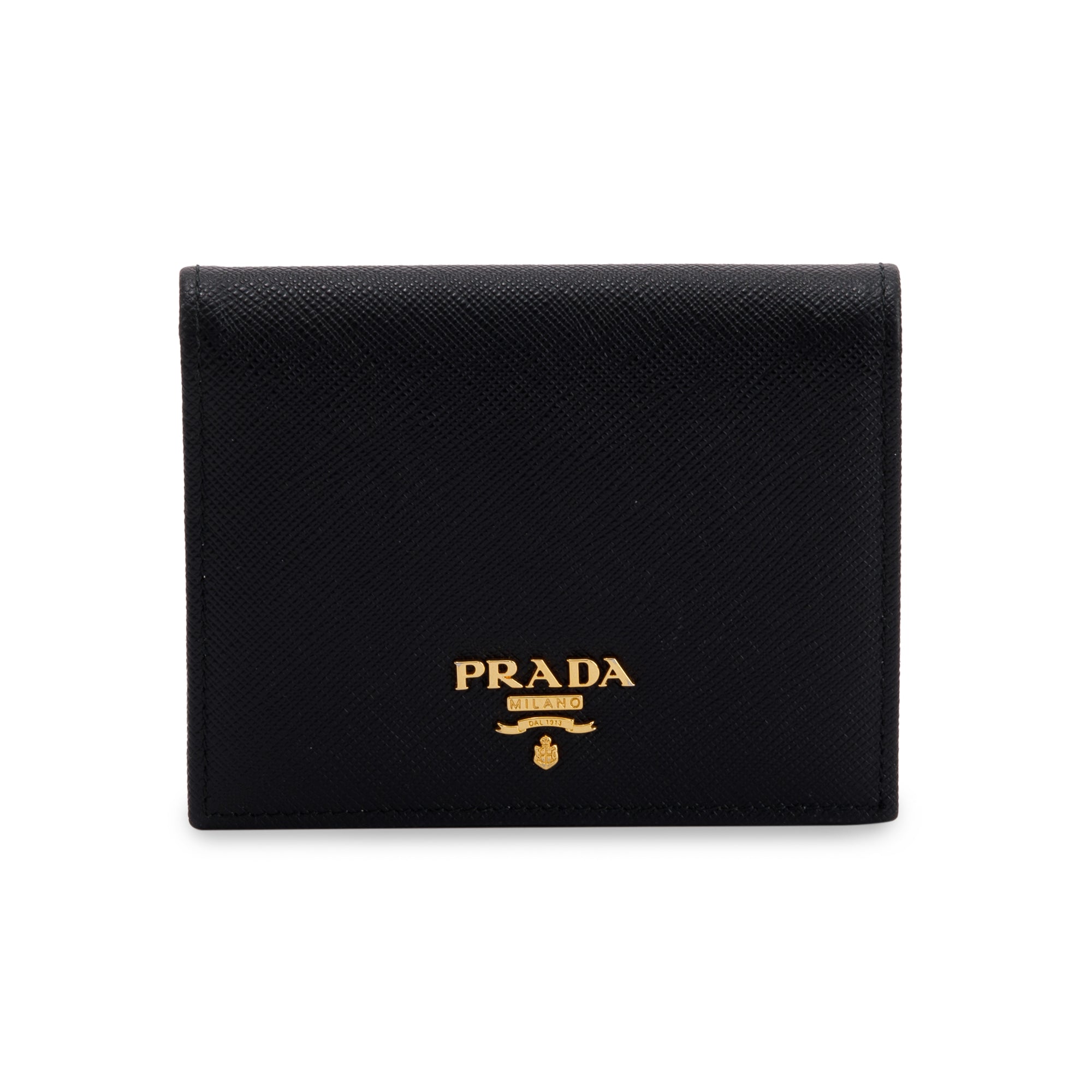 Prada Saffiano Leather Small Wallet w/ Box