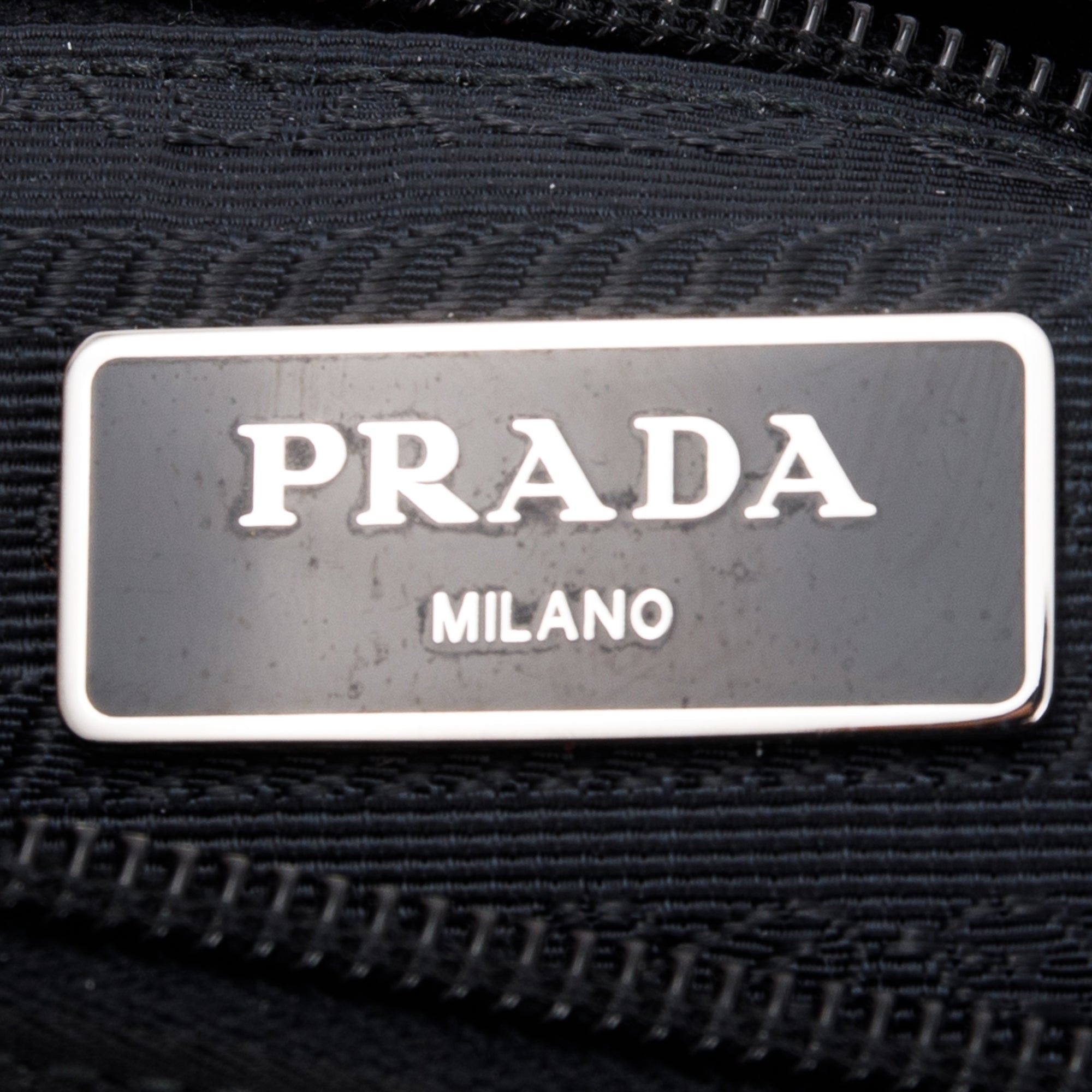 Prada Saffiano Leather-Trimmed Tessuto Nylon Messenger Bag