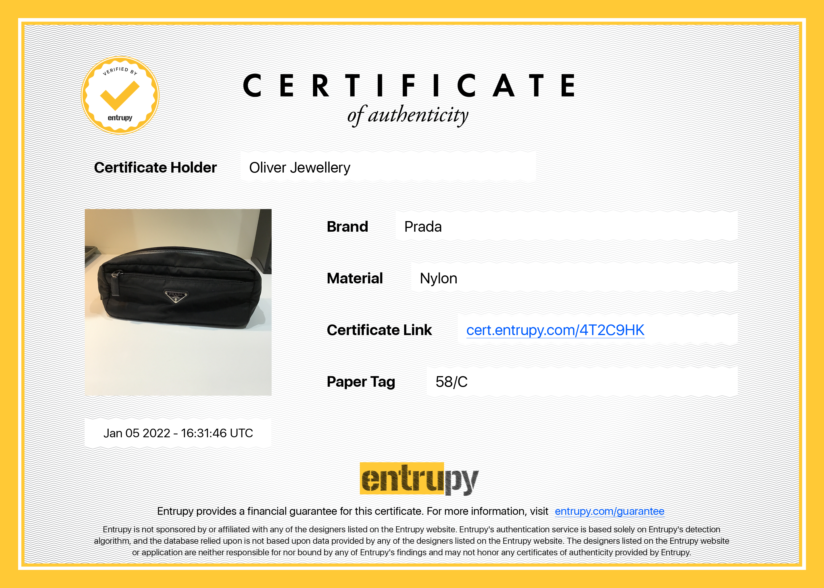 Prada Saffiano Leather Trimmed Tessuto Nylon Toiletry Bag