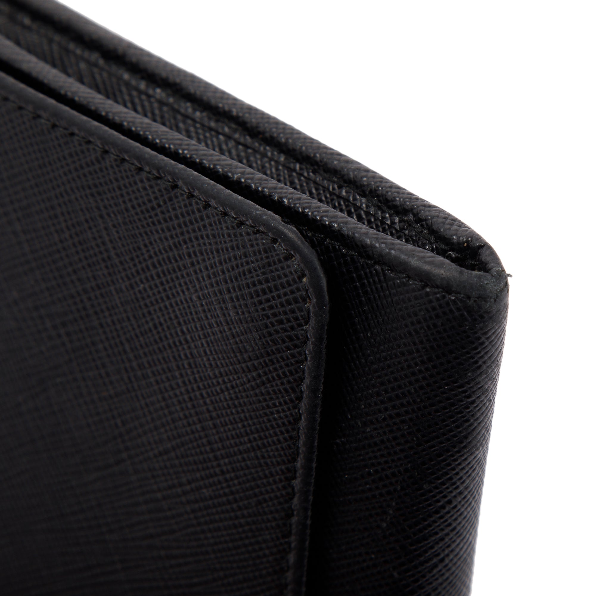 Prada Saffiano Lux Wallet on Chain w/ Box