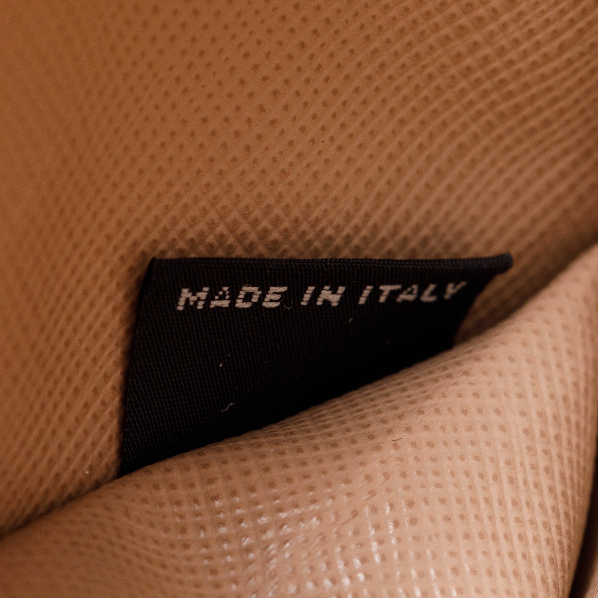 Prada Saffiano Metal Wallet on Chain w/ Box & Authenticity Card