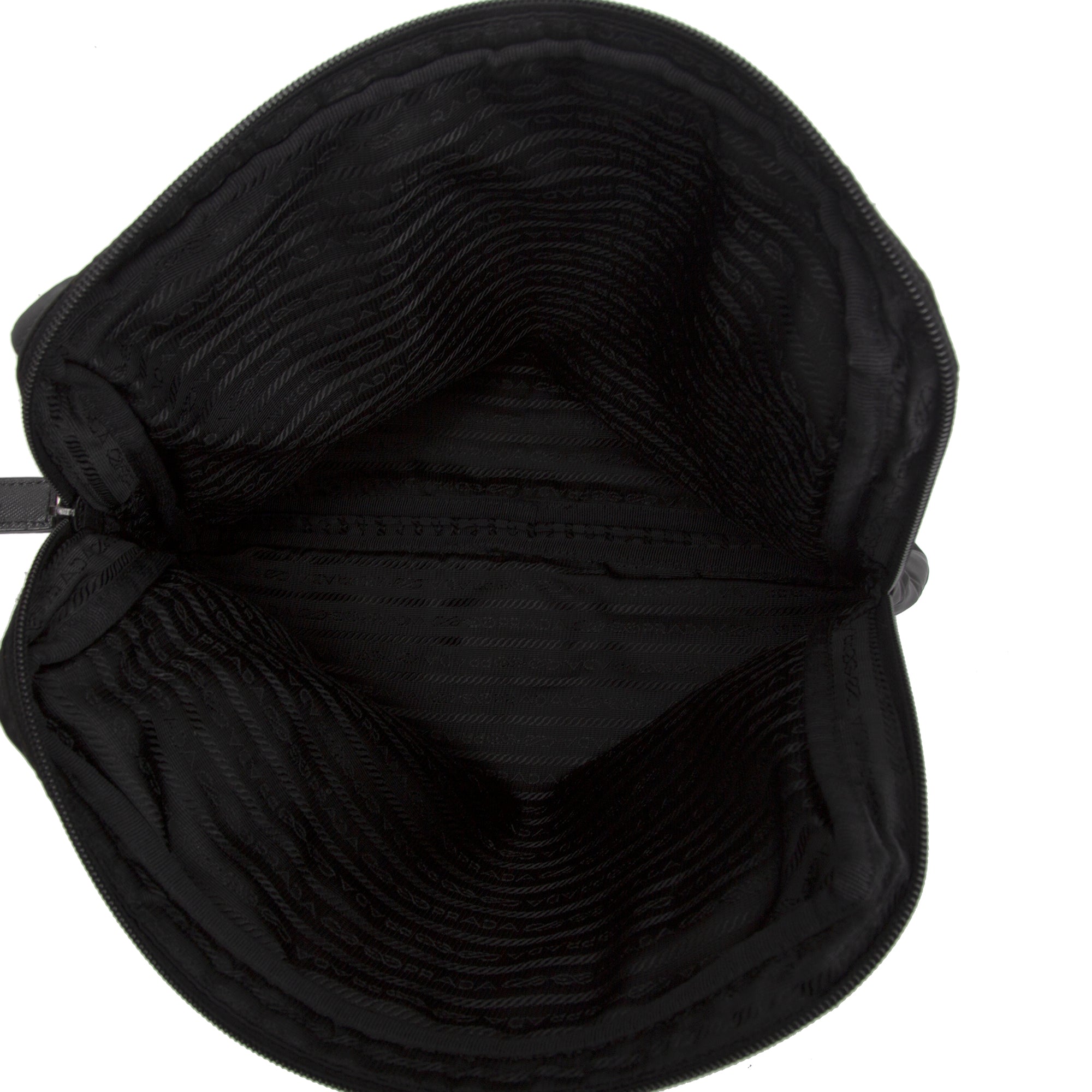 Prada Saffiano-Trimmed Tessuto Nylon Messenger Bag