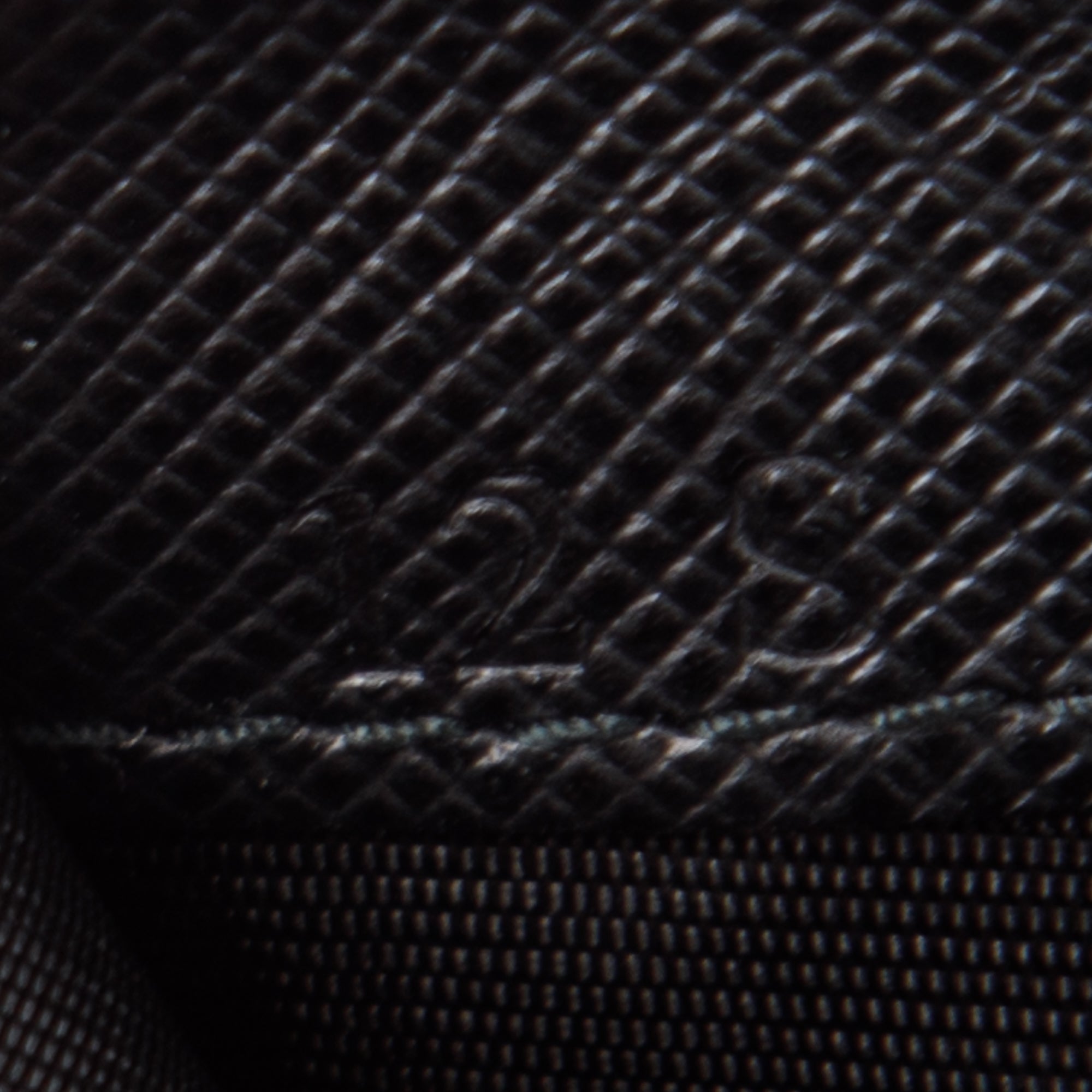 Prada Saffiano Zip Around Wallet w/ Box