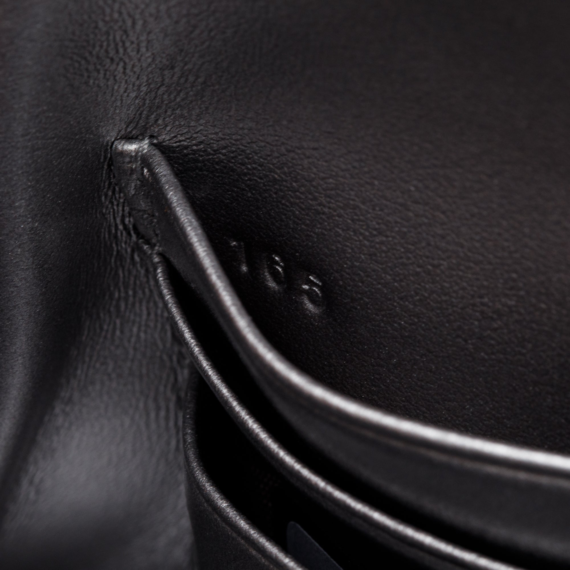 Prada Silver Metallic Vitello Move Leather Envelope Wallet w/ Box