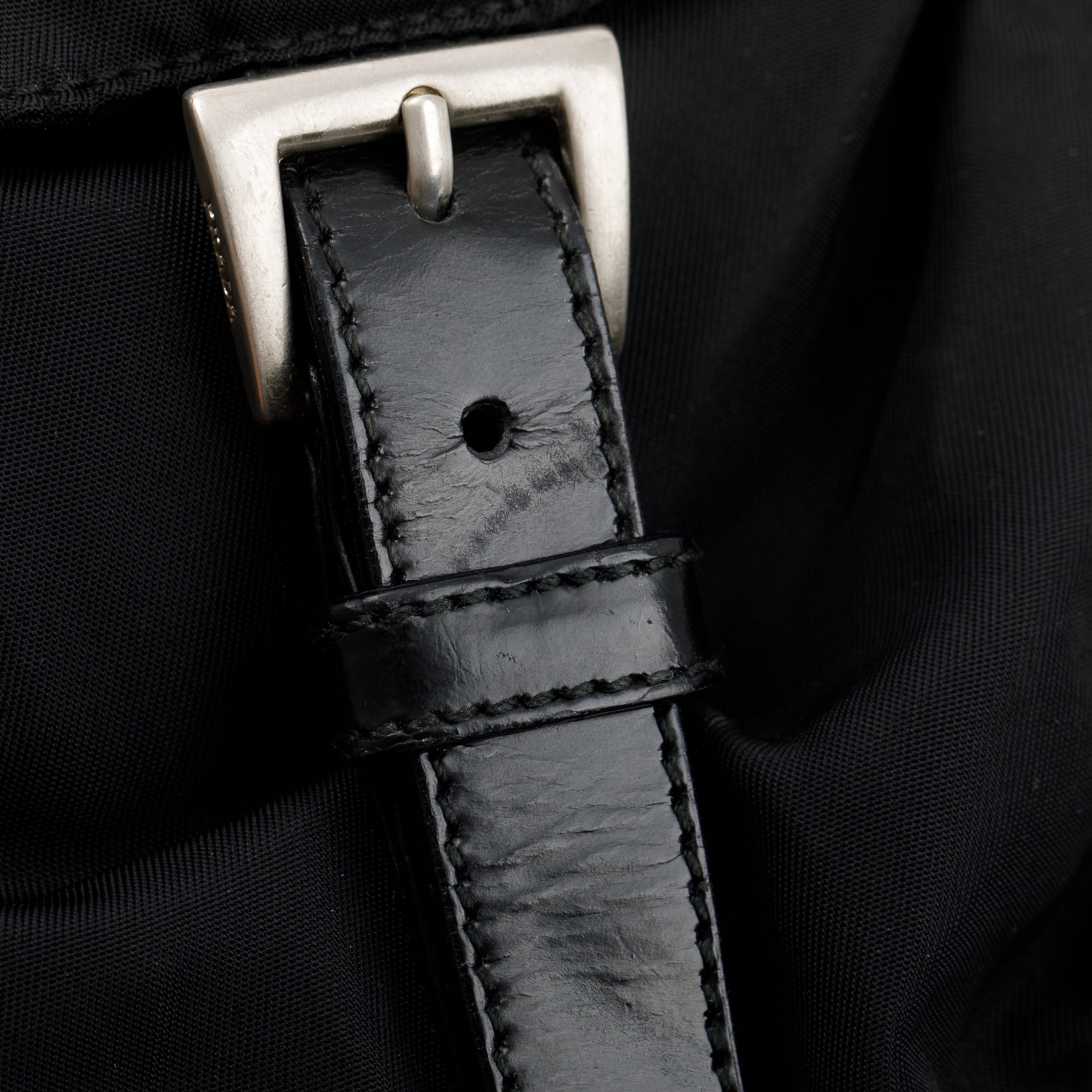 Prada Tessuto Nylon Drawstring Backpack