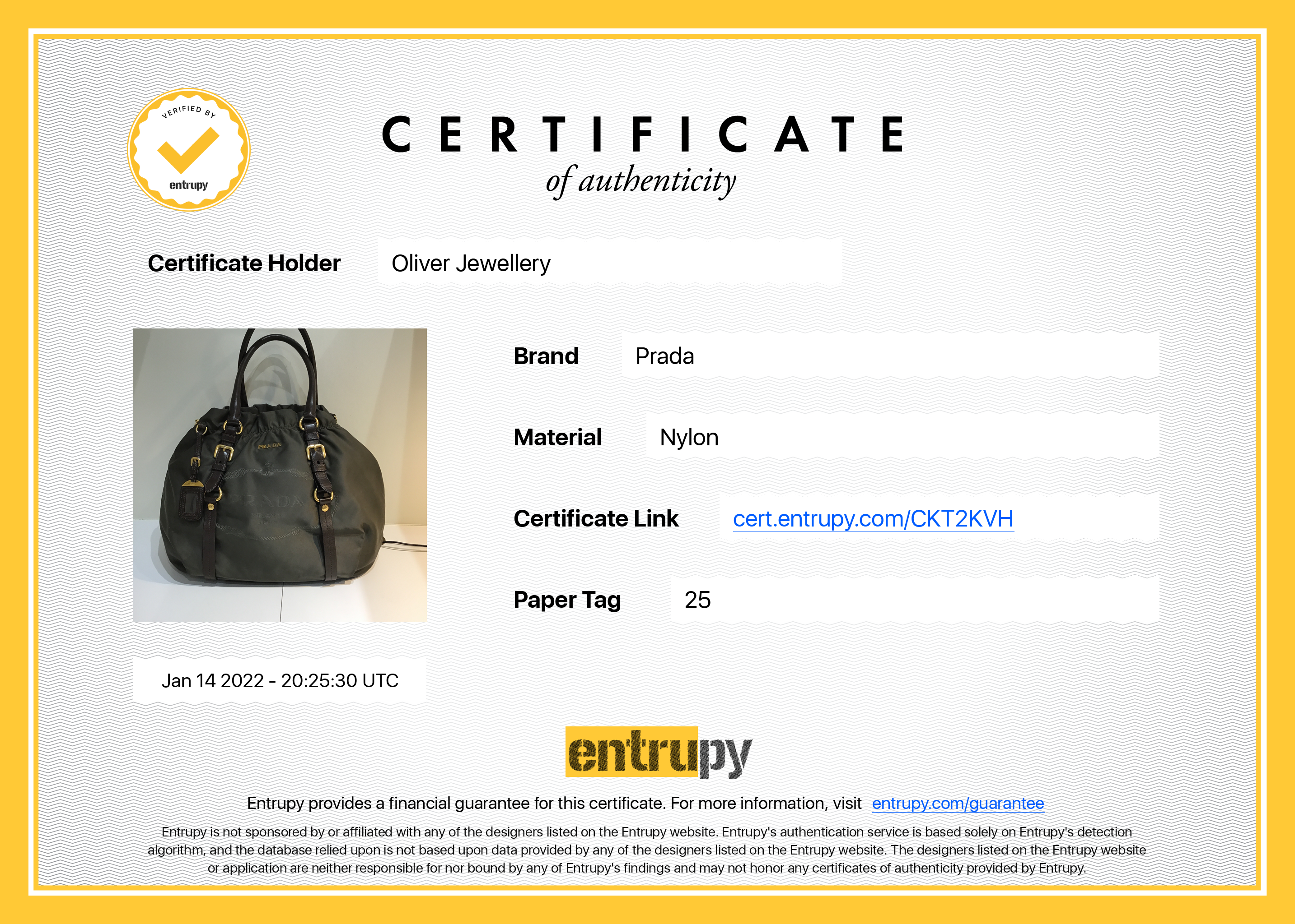 Prada Tessuto Nylon Logo Tote
