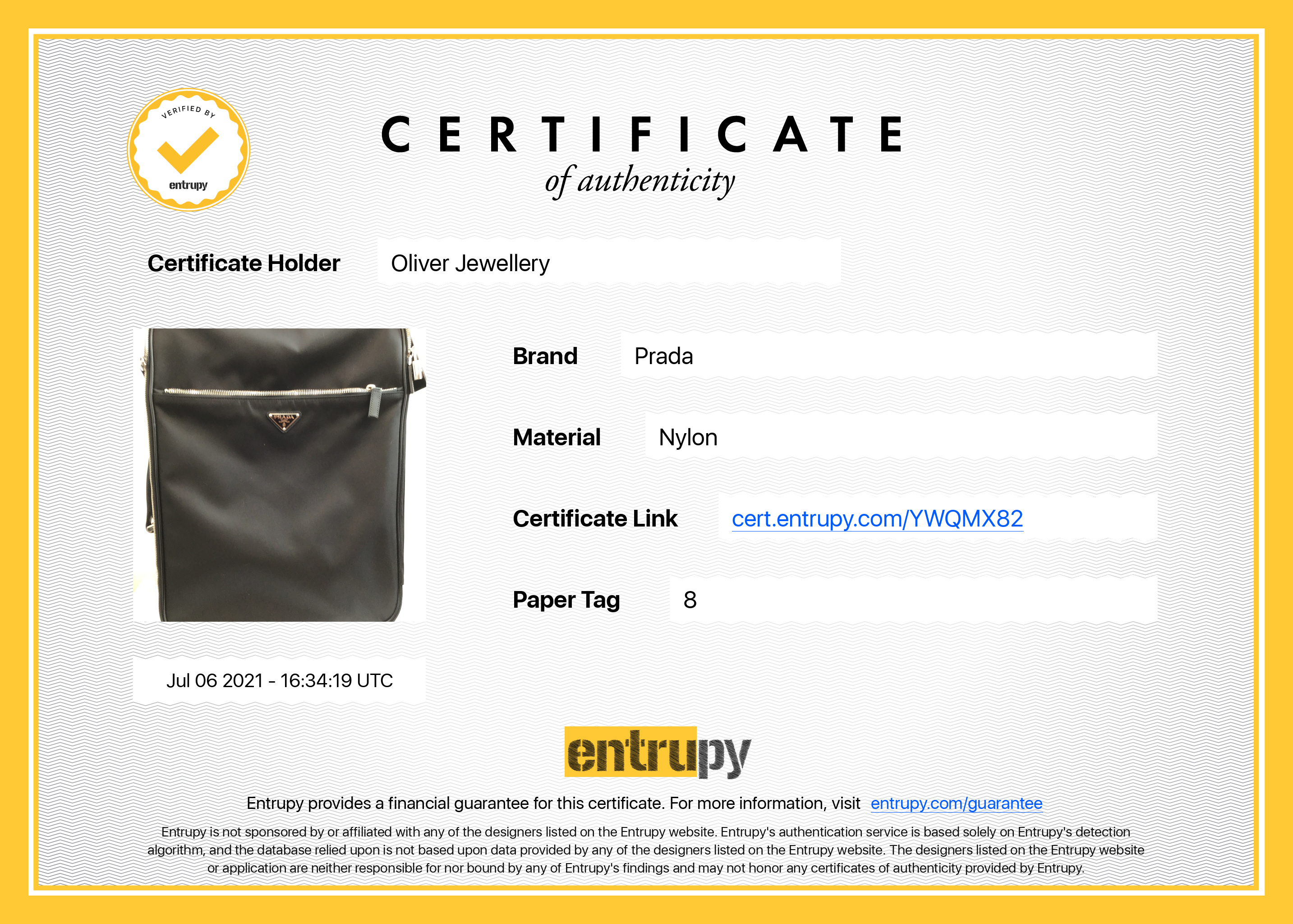 Prada Tessuto Saffiano-Trimmed Trolley Rolling Luggage