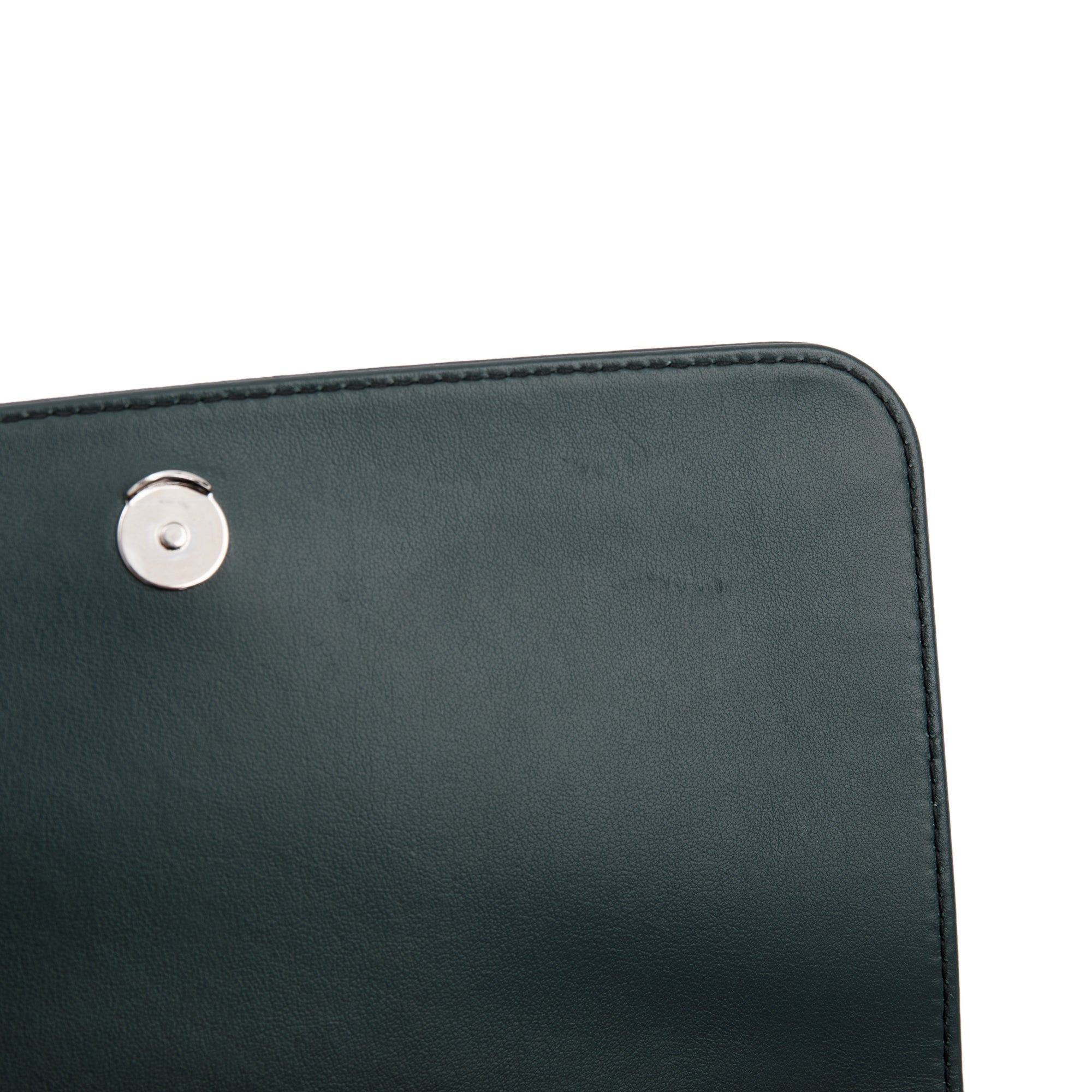 Prada Vernice Saffiano Leather Chain Flap Crossbody Bag