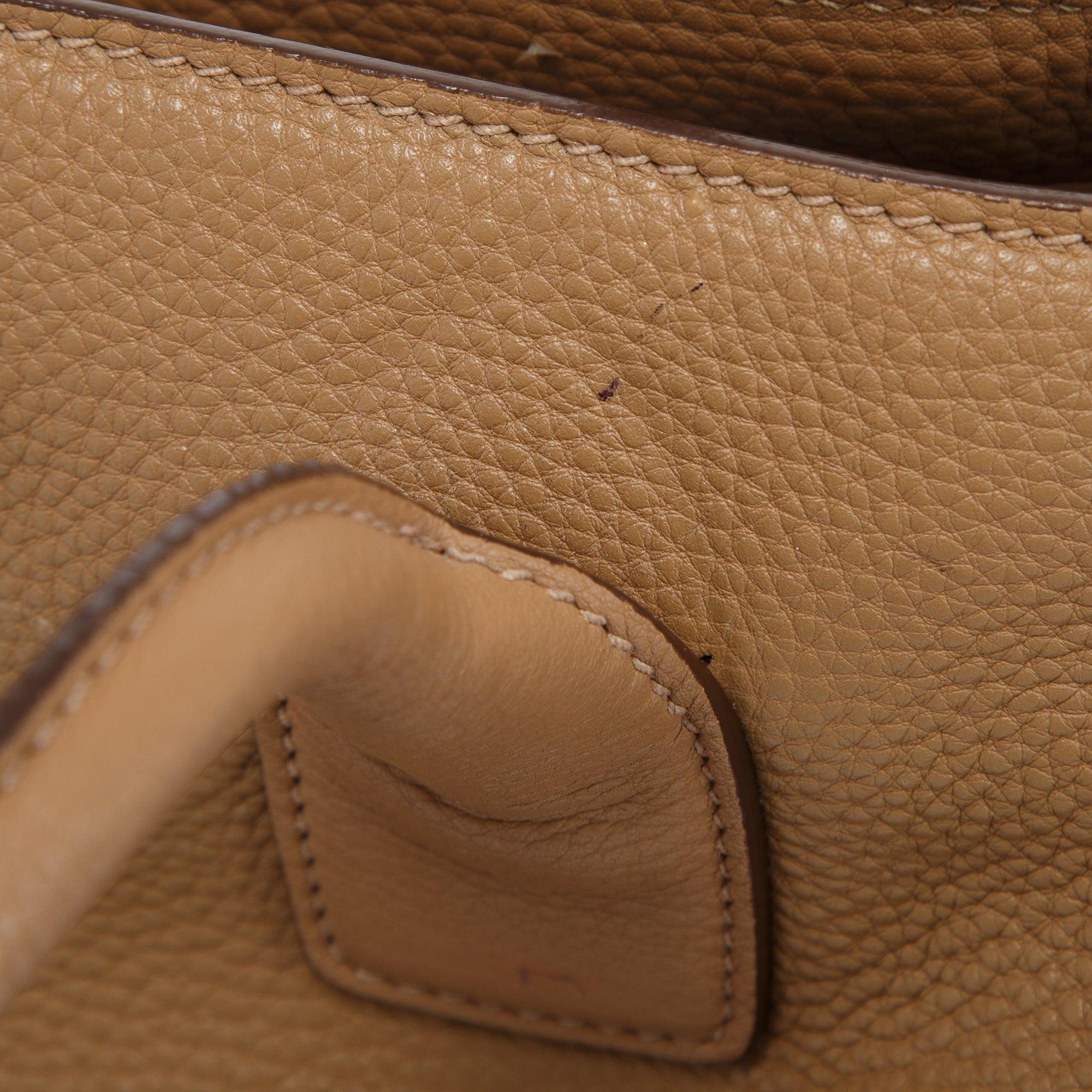 Prada Vitello Daino Convertible Tote w/ Strap