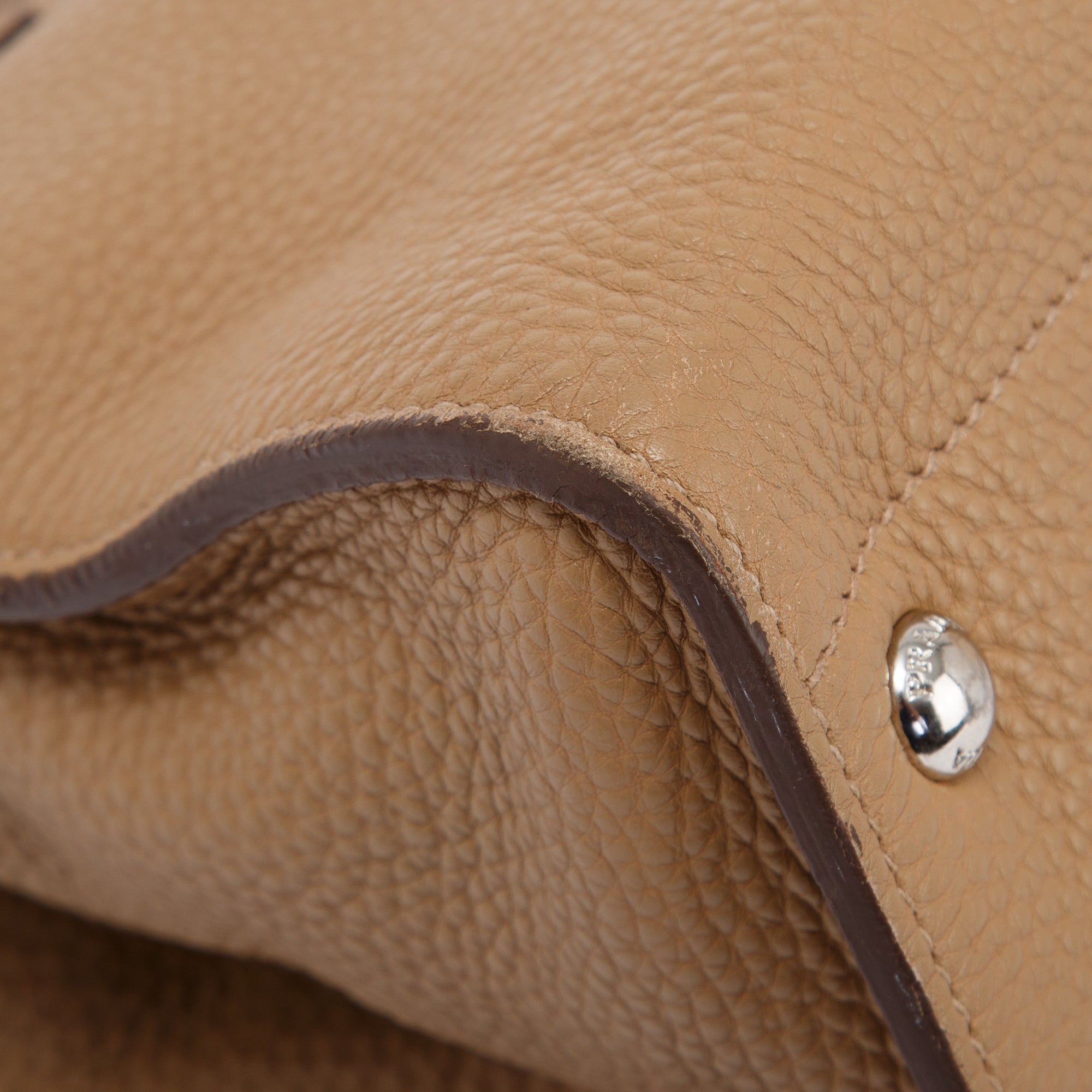 Prada Vitello Daino Convertible Tote w/ Strap