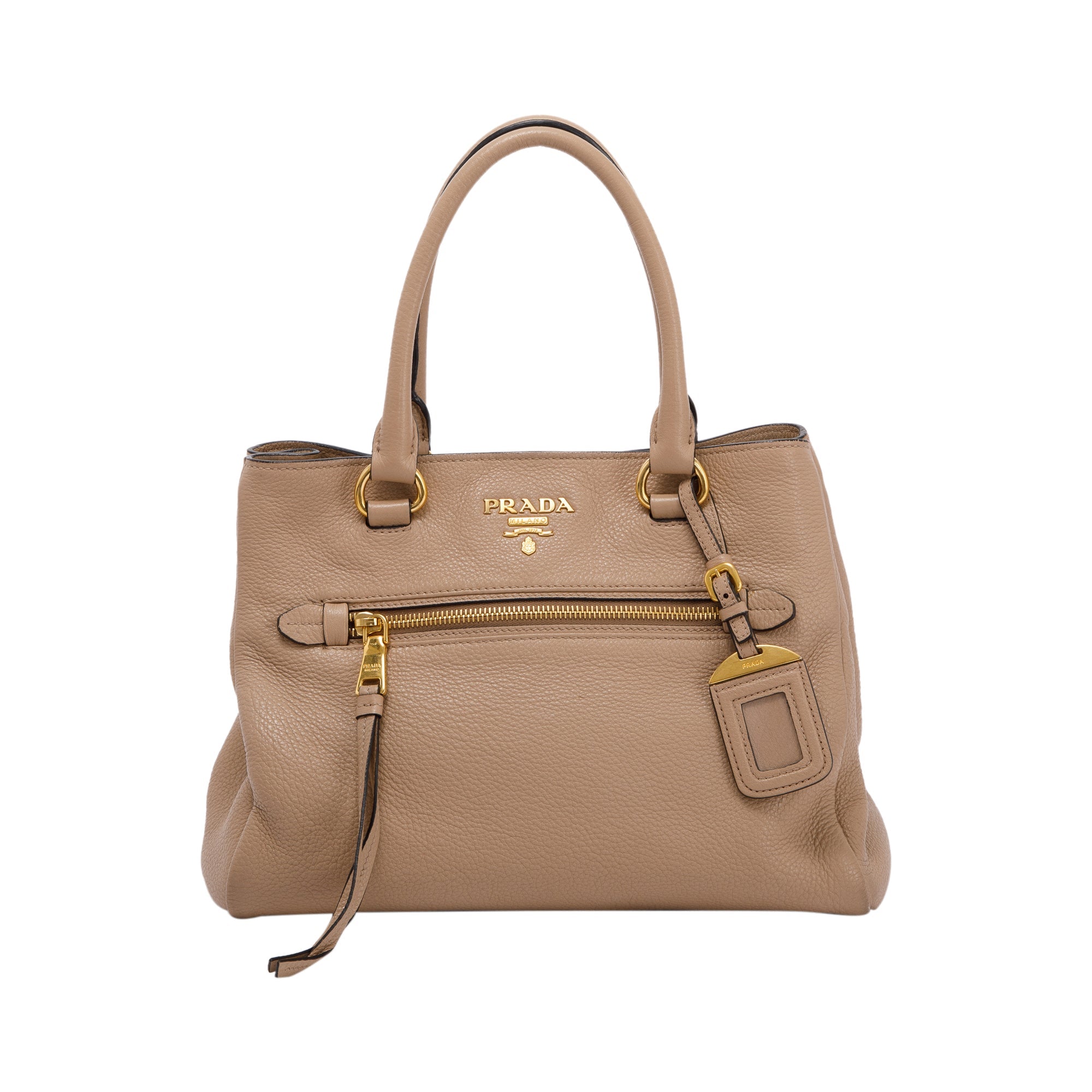 Prada Vitello Daino Phenix Tote w/ Strap