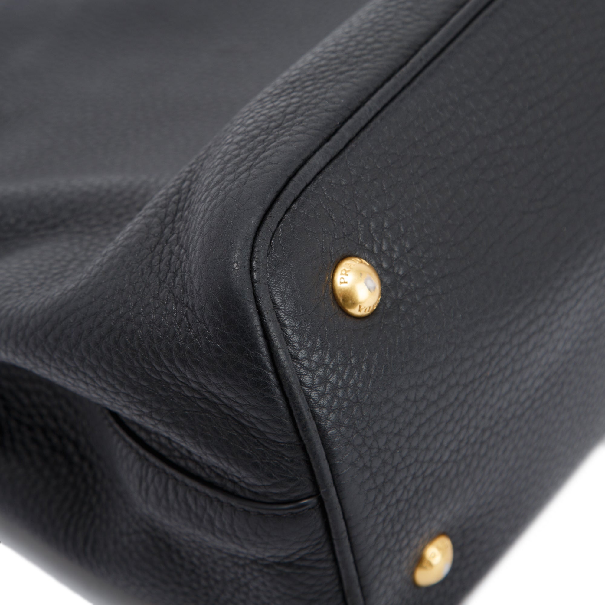 Prada Vitello Phenix Convertible Tote w/ Strap