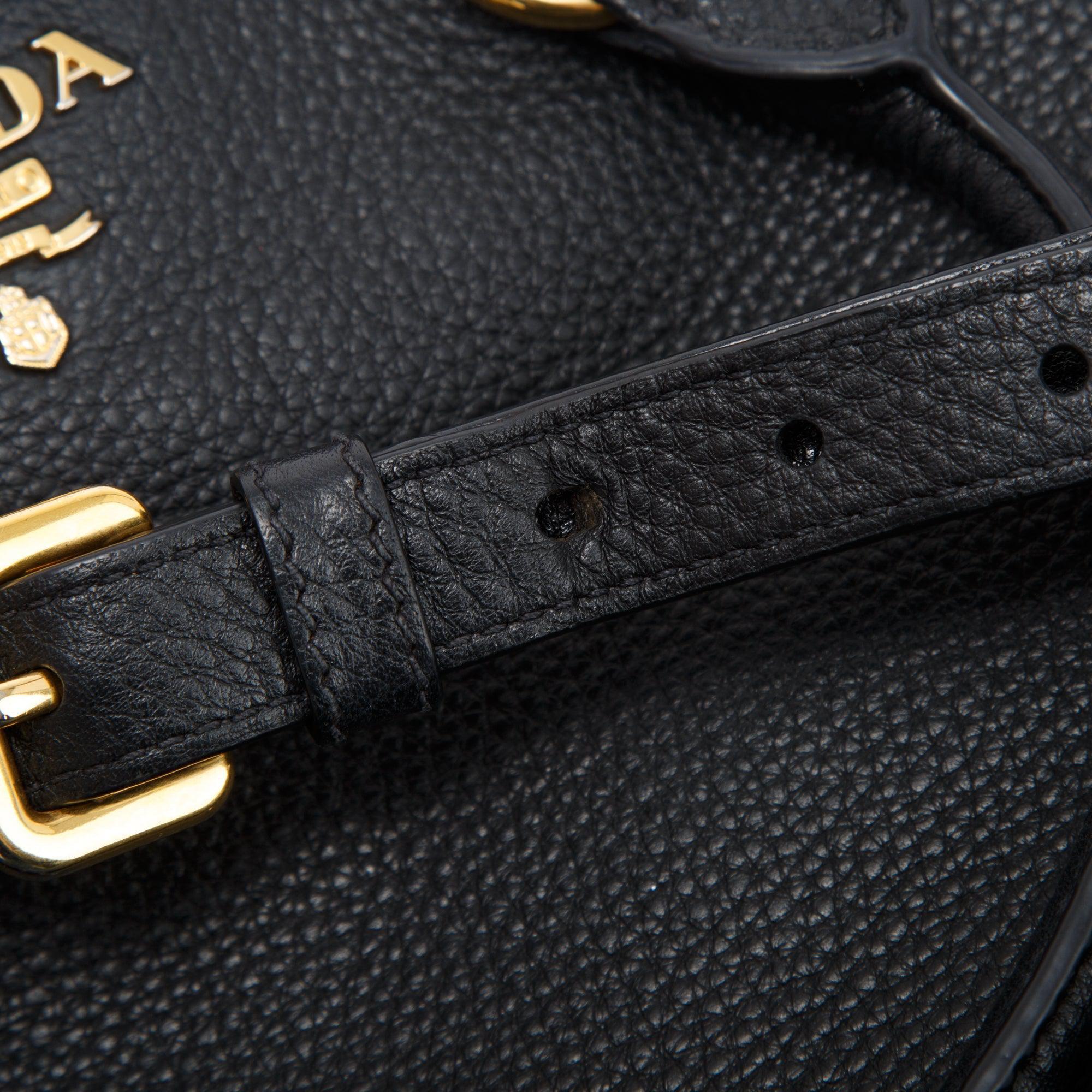 Prada Vitello Phenix Convertible Tote w/ Strap