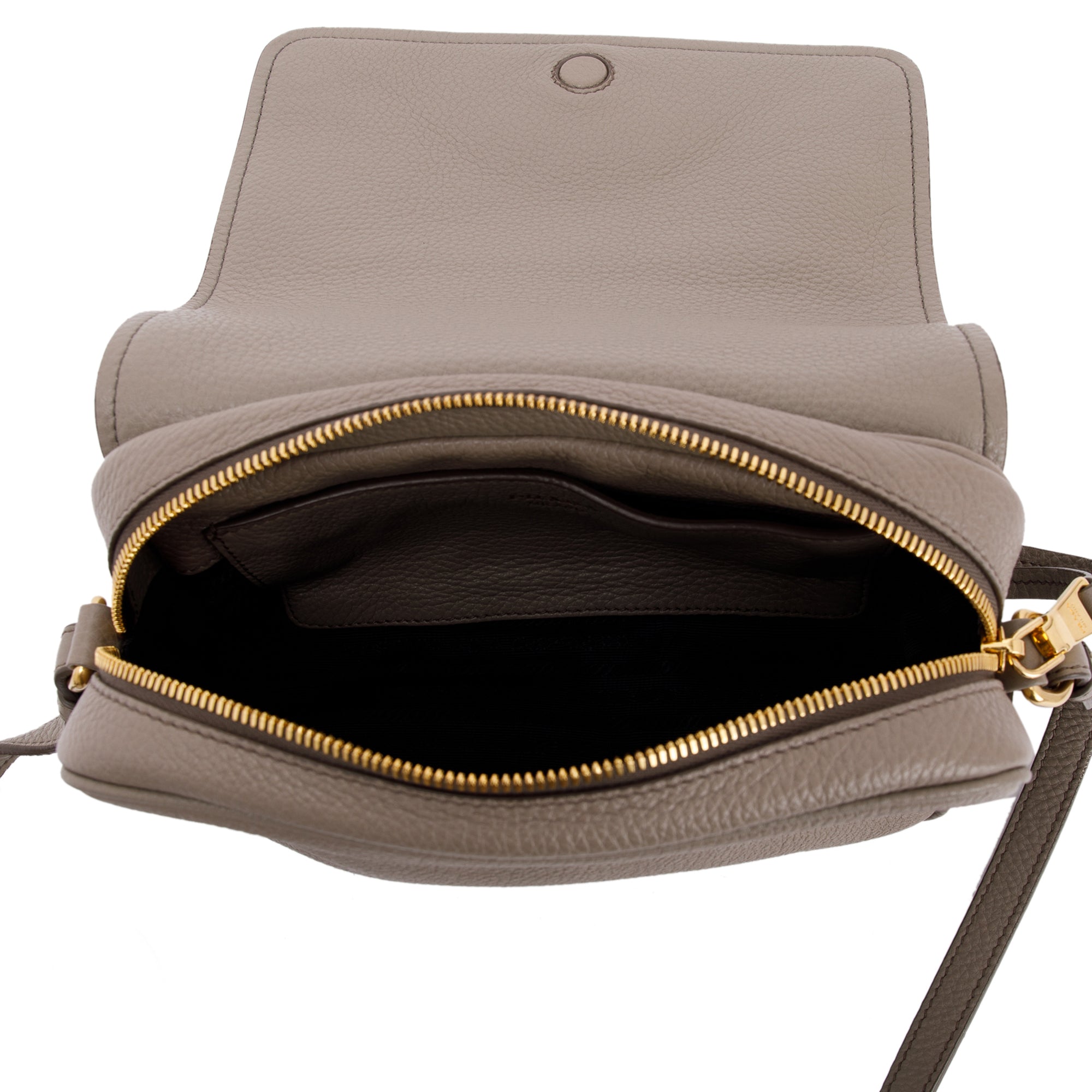 Prada Vitello Phenix Flap Crossbody Bag