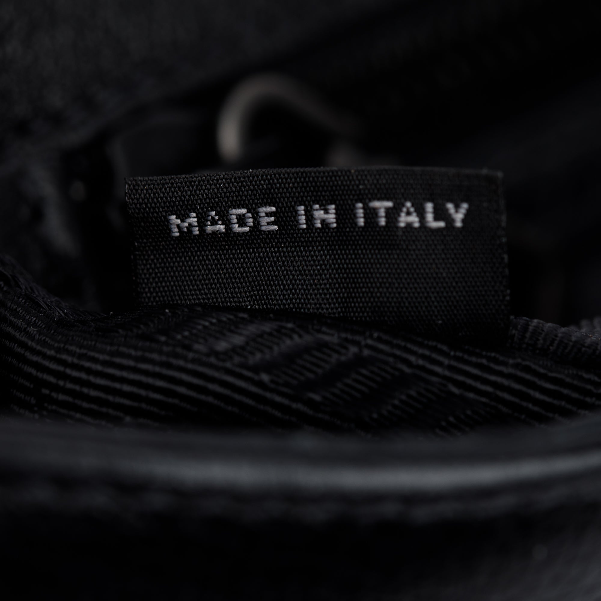 Prada White Leather Glace Studded Crossbody Bag w/ Authenticity Card