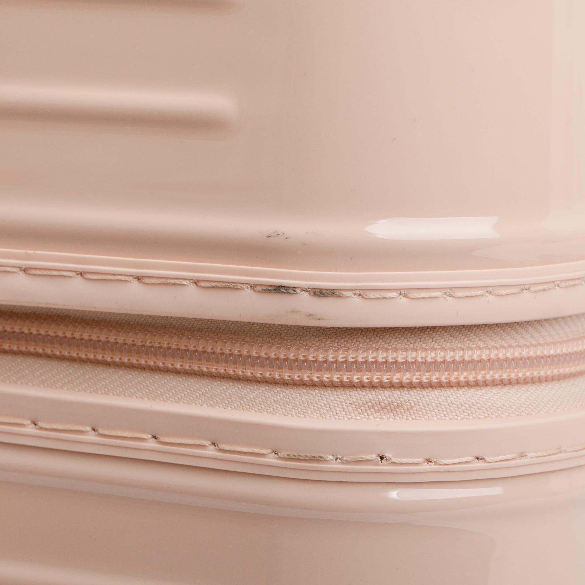 RIMOWA Pink Glossy Polycarbonate Essential Multi-wheel Check-In M Luggage