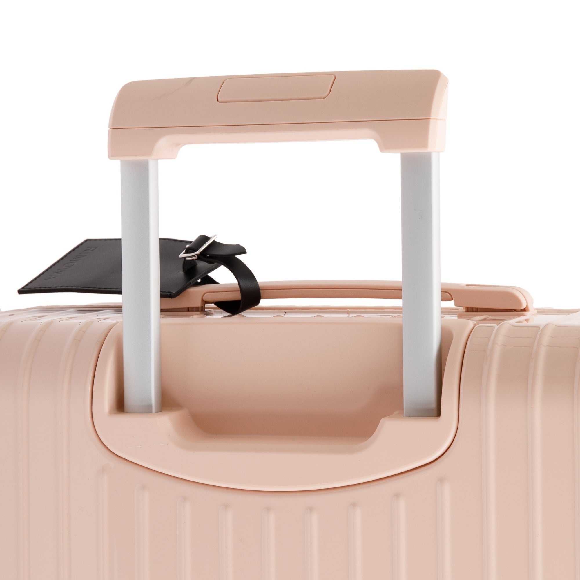 RIMOWA Pink Glossy Polycarbonate Essential Multi-wheel Check-In M Luggage