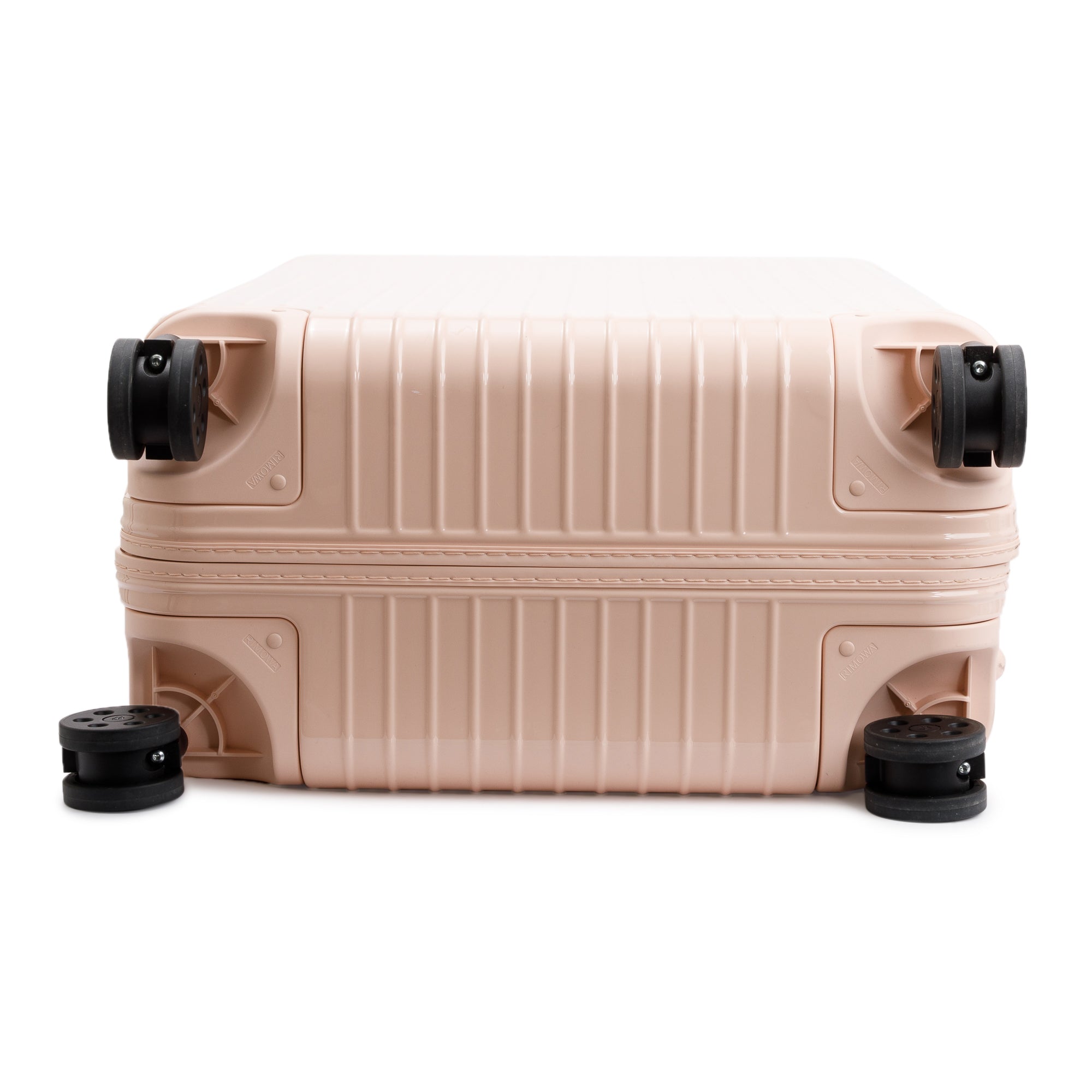 RIMOWA Pink Glossy Polycarbonate Essential Multi-wheel Check-In M Luggage
