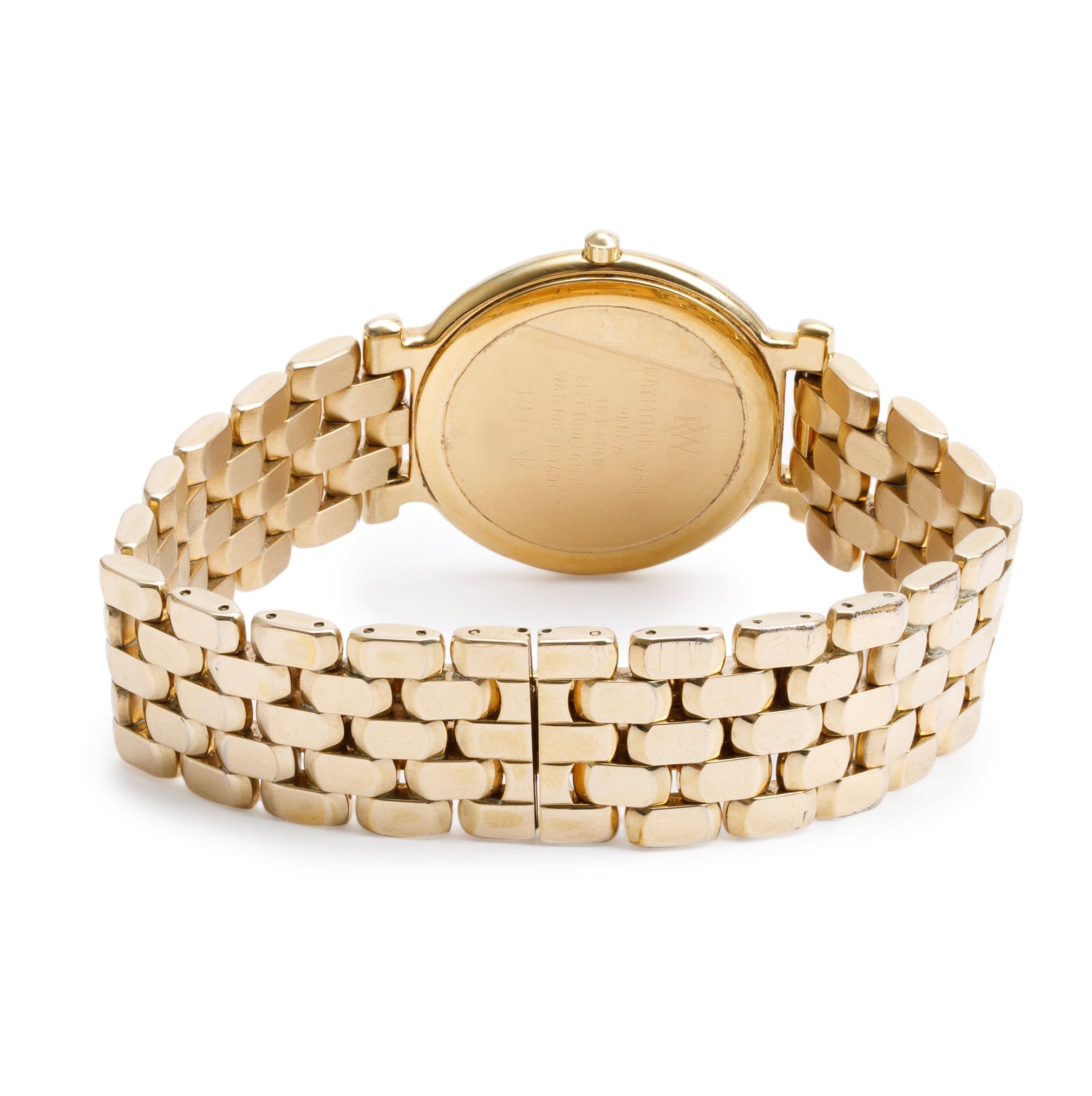 Raymond Weil 18k Gold Plated Stainless Steel Fidelio 33 MM Watch