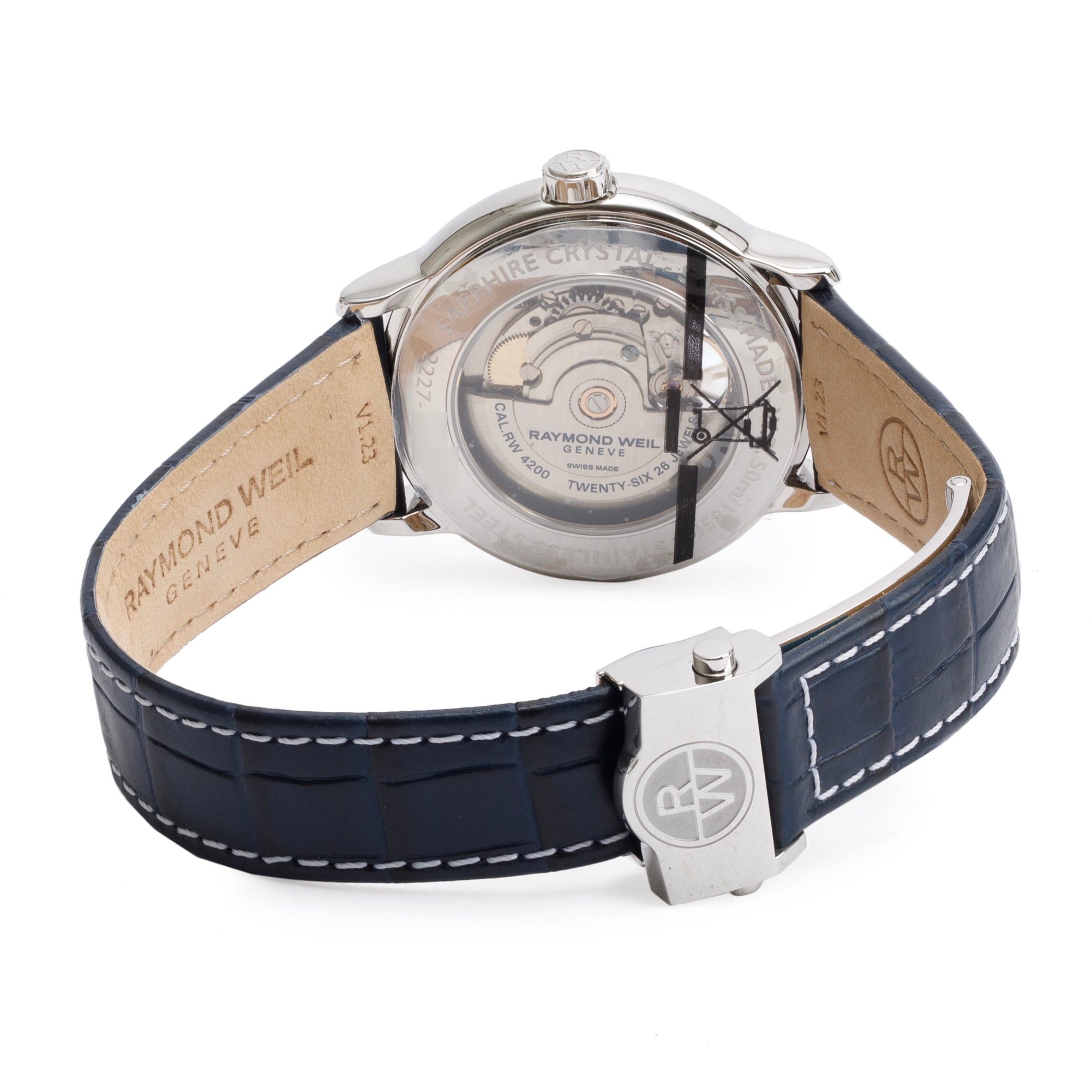 Raymond Weil 2023 Stainless Steel Maestro 39.5 MM Automatic Watch w/ Box & Papers