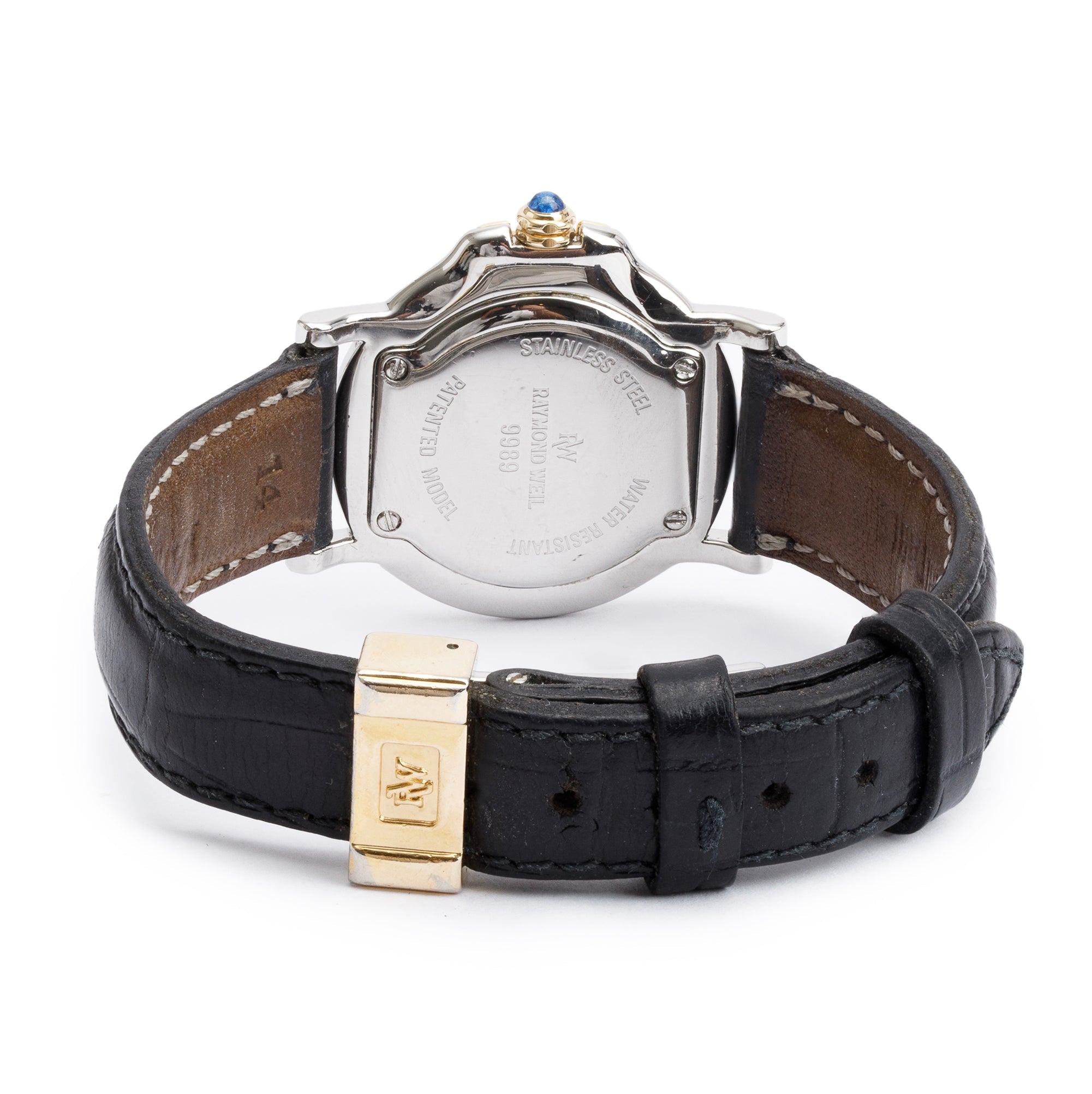 Raymond Weil Gold Plated & Stainless Steel Parsifal 26 MM Quartz Watch 9989