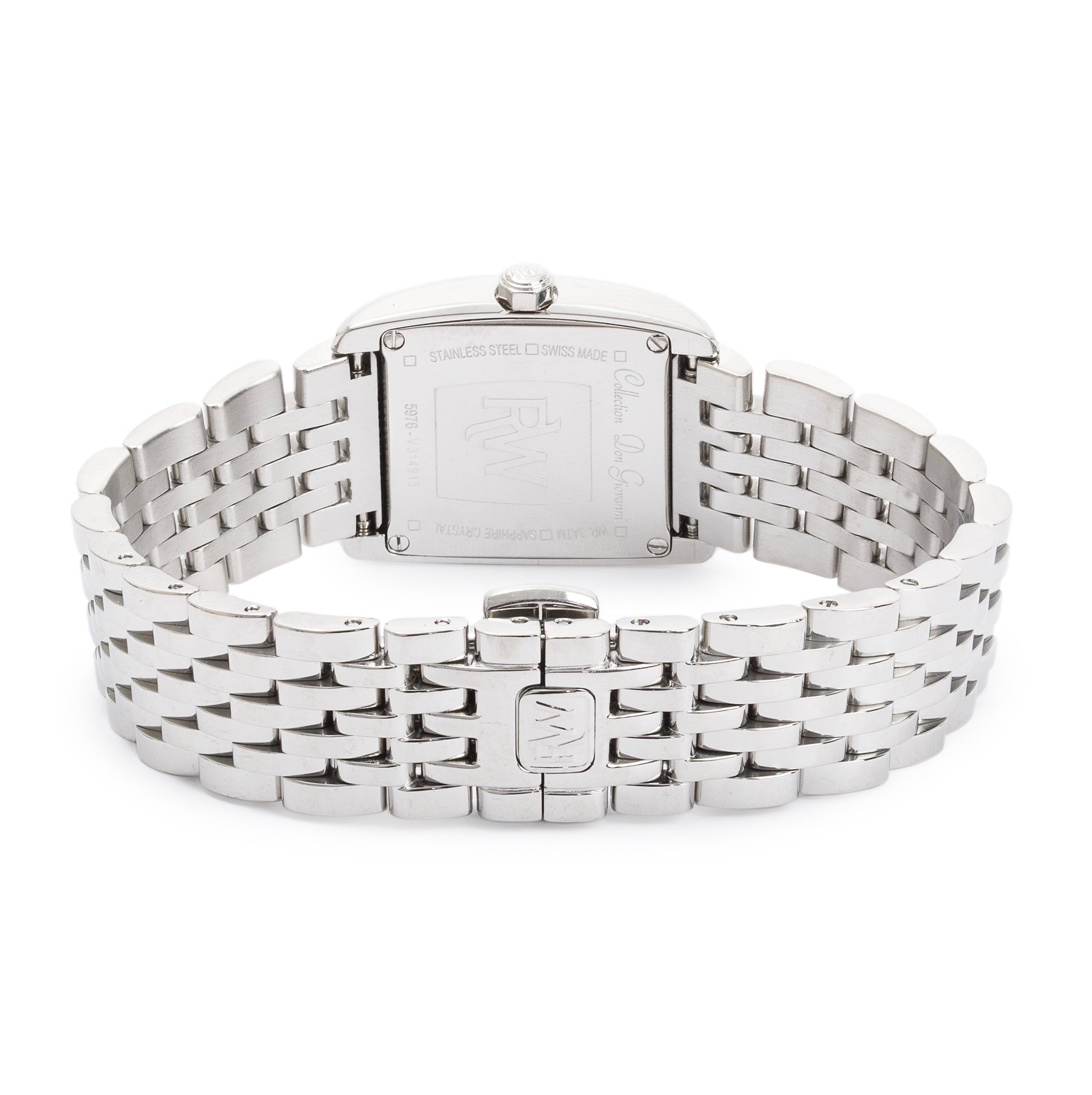 Raymond Weil Stainless Steel Diamond Bezel & Dial Don Giovanni 23 MM Watch