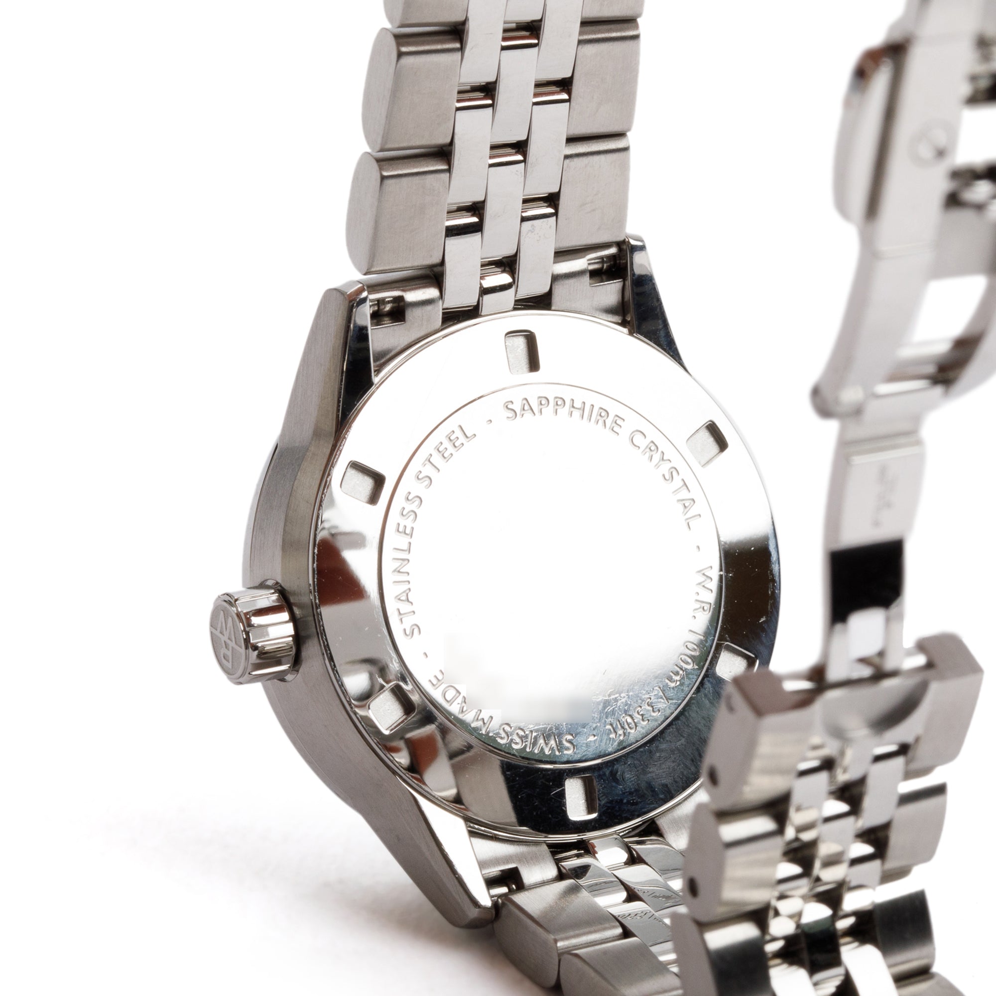 Raymond Weil Stainless Steel Diamond Dial Freelancer 29 MM Watch w/ Box & Papers