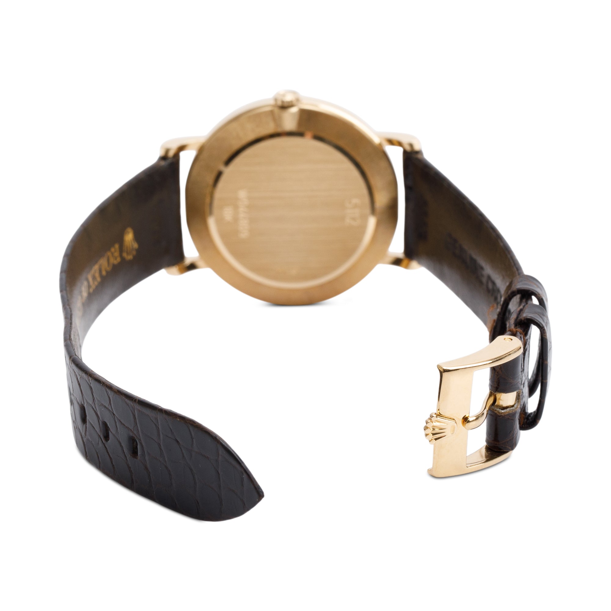 Rolex 18k Yellow Gold Cellini 32 MM Manual Watch 5112 w/ Box & Papers