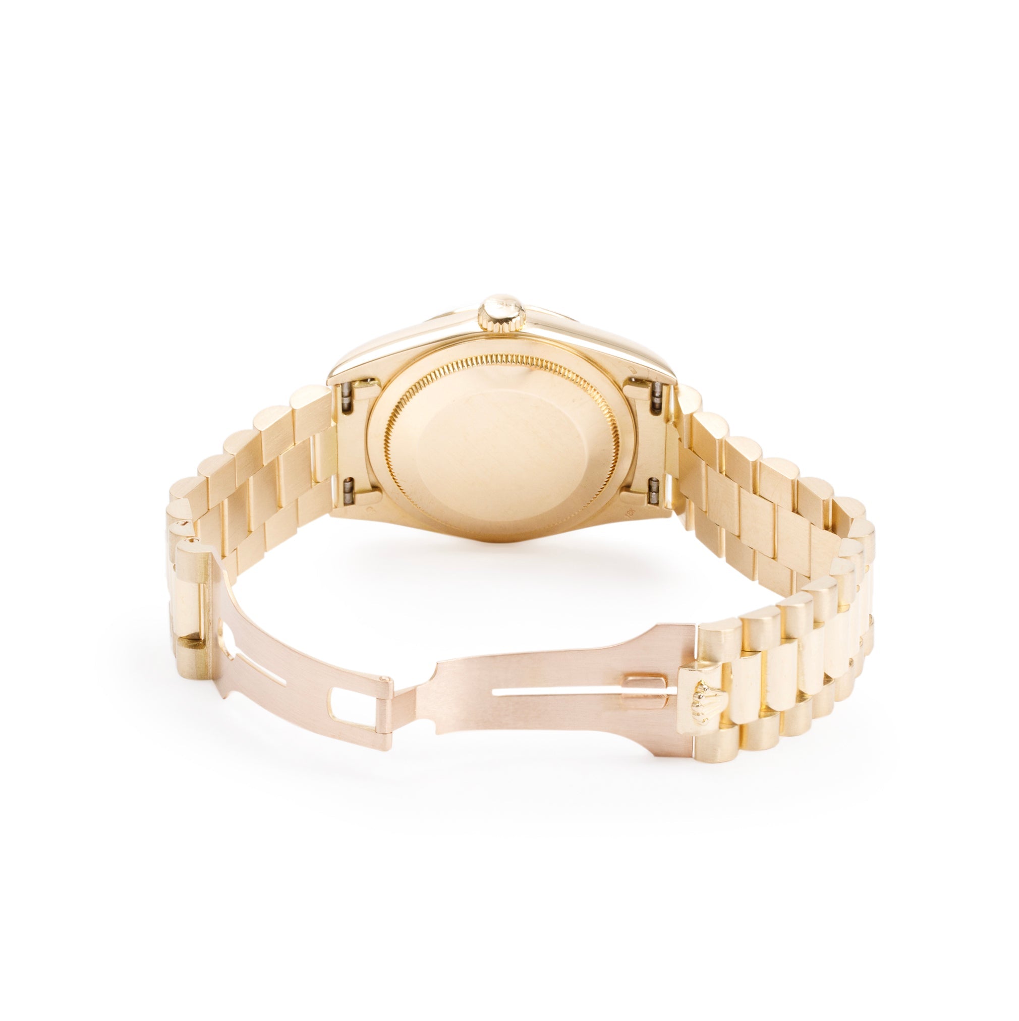 Rolex 18k Yellow Gold Day Date 36 MM President Watch w/ Diamond Dial 18238 w/ Box