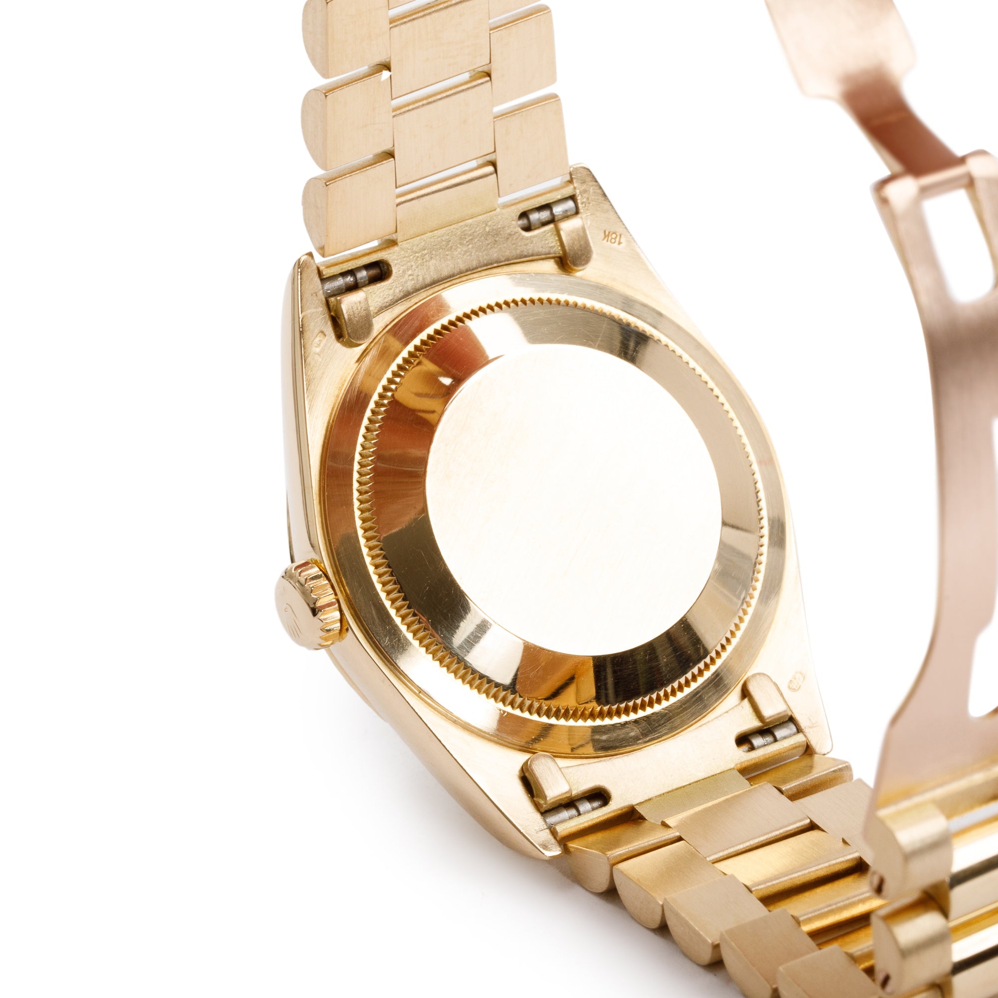 Rolex 18k Yellow Gold Day Date 36 MM President Watch w/ Diamond Dial 18238 w/ Box