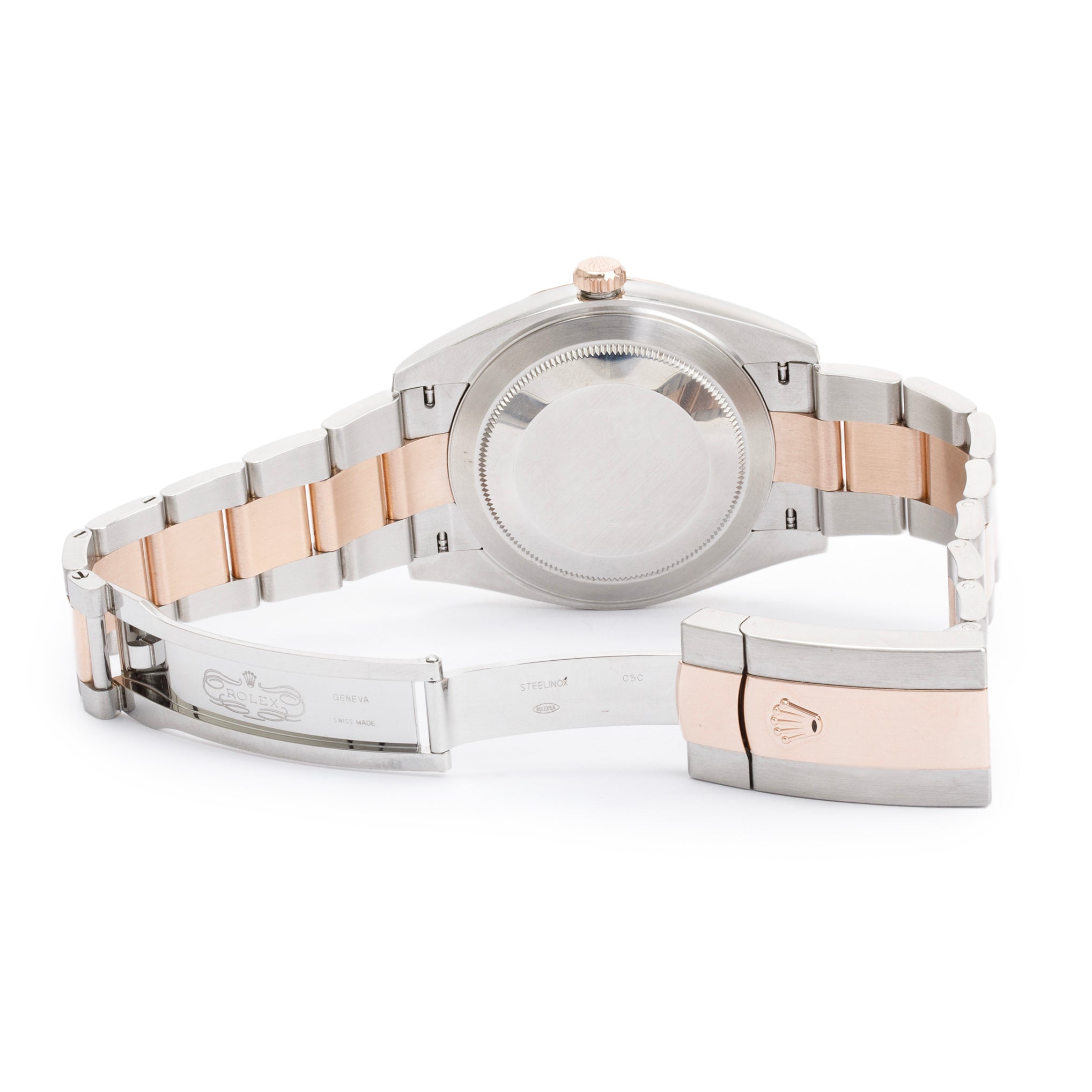 Rolex 2020 Stainless Steel & 18k Everose Gold Chocolate Dial Datejust 41 MM Watch w/ Box & Papers