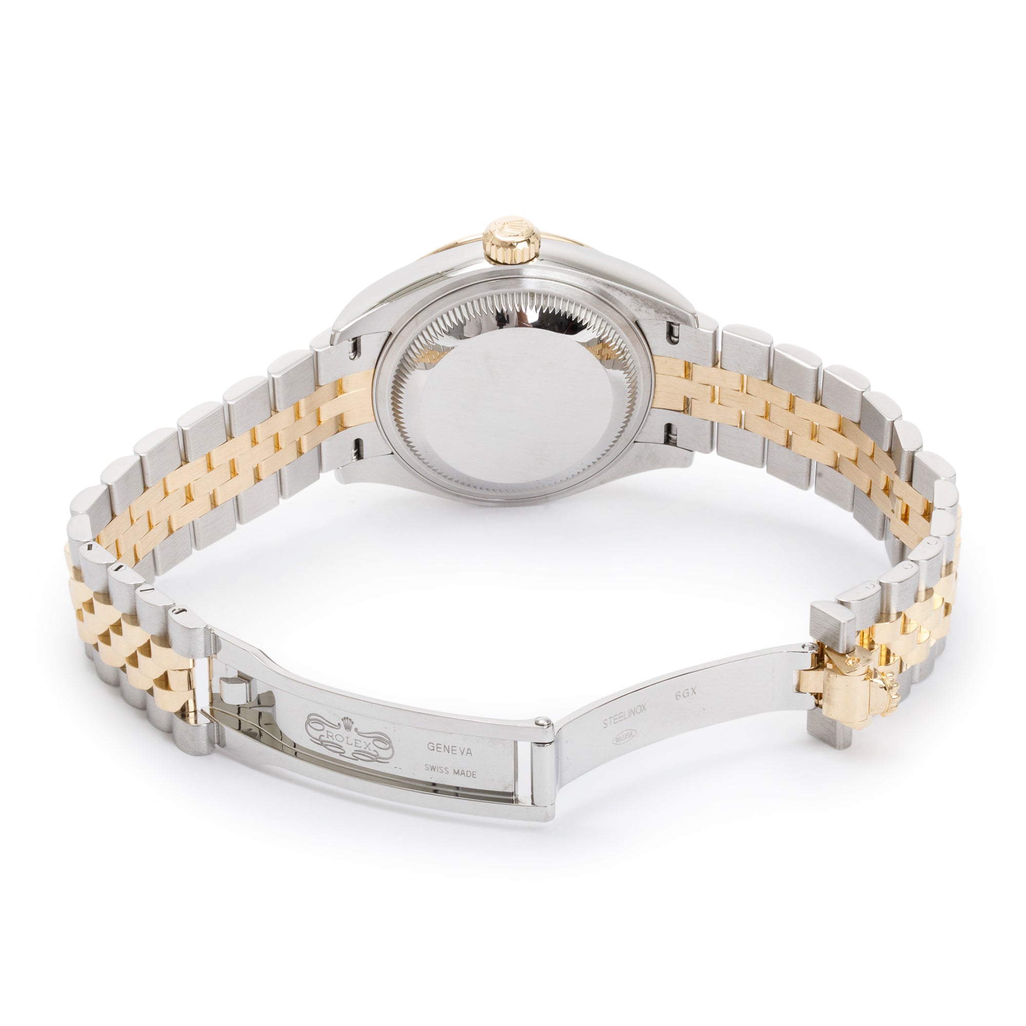 Rolex 2021 Stainless Steel & 18k Yellow Gold Lady-Datejust Diamond Dial 28 MM Watch w/ Box & Papers