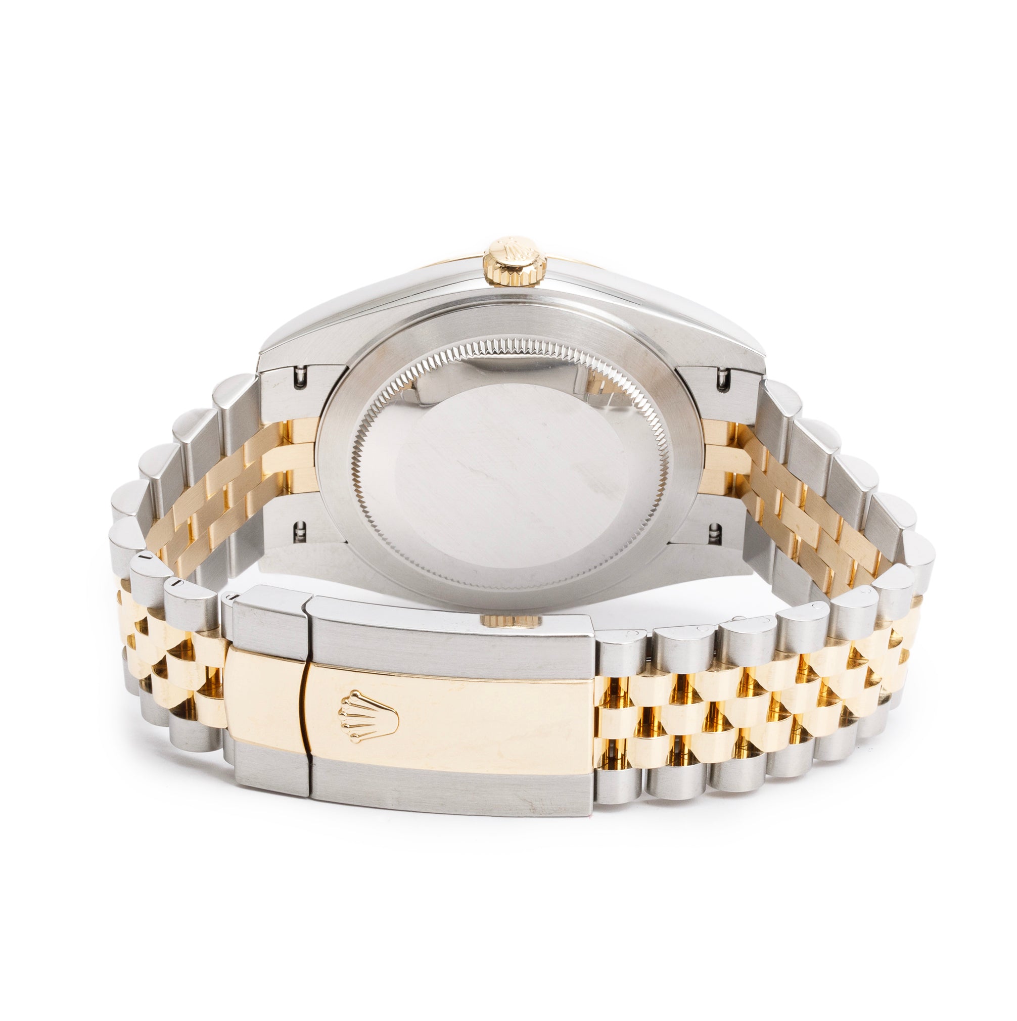 Rolex 2021 Stainless Steel & 18k Yellow Gold Oyster Perpetual Datejust 41 MM Watch Black Dial 126333 w/ Box & Papers