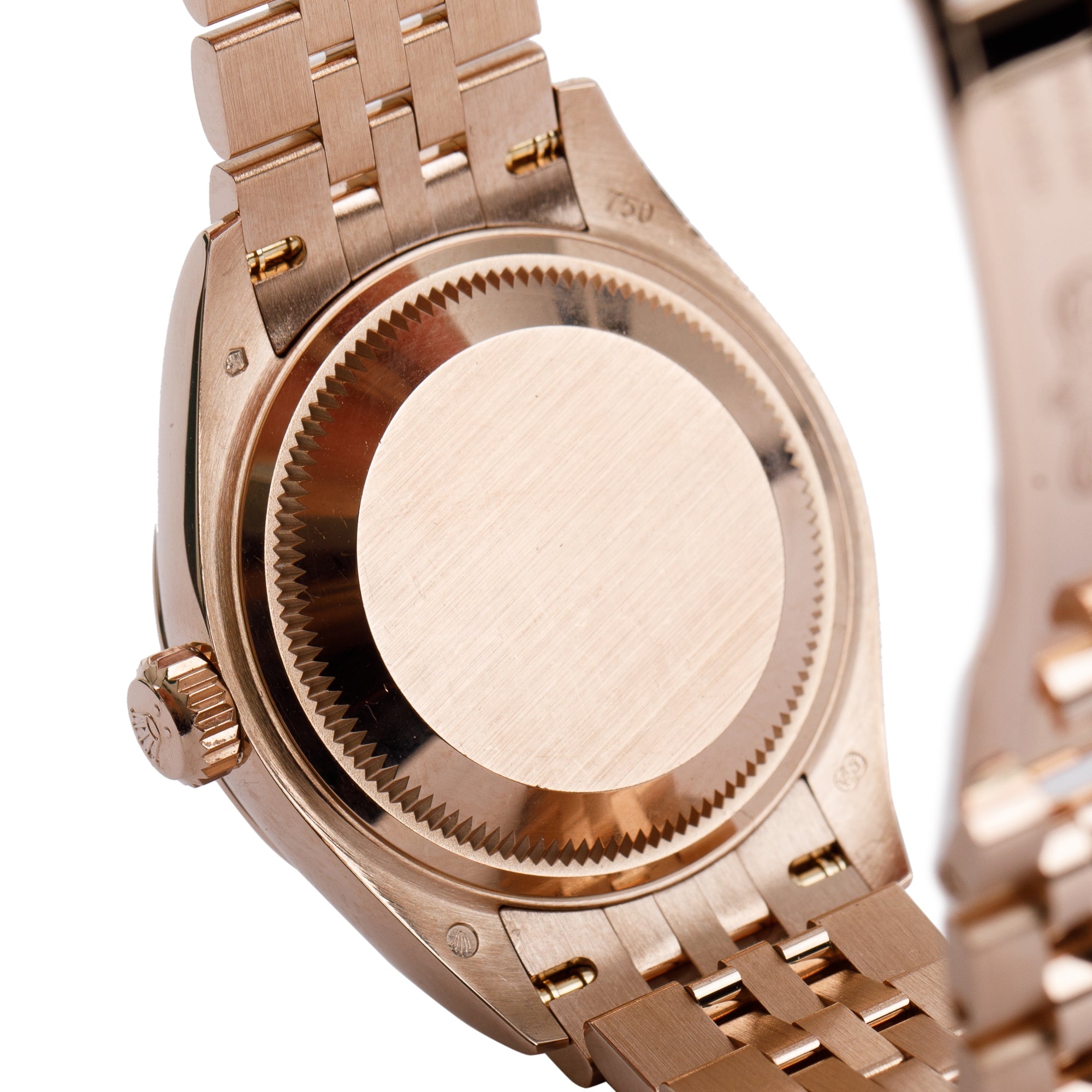 Rolex 2022 18k Everose Gold Pave Diamond Dial Datejust 28 MM Watch w/ Box & Papers