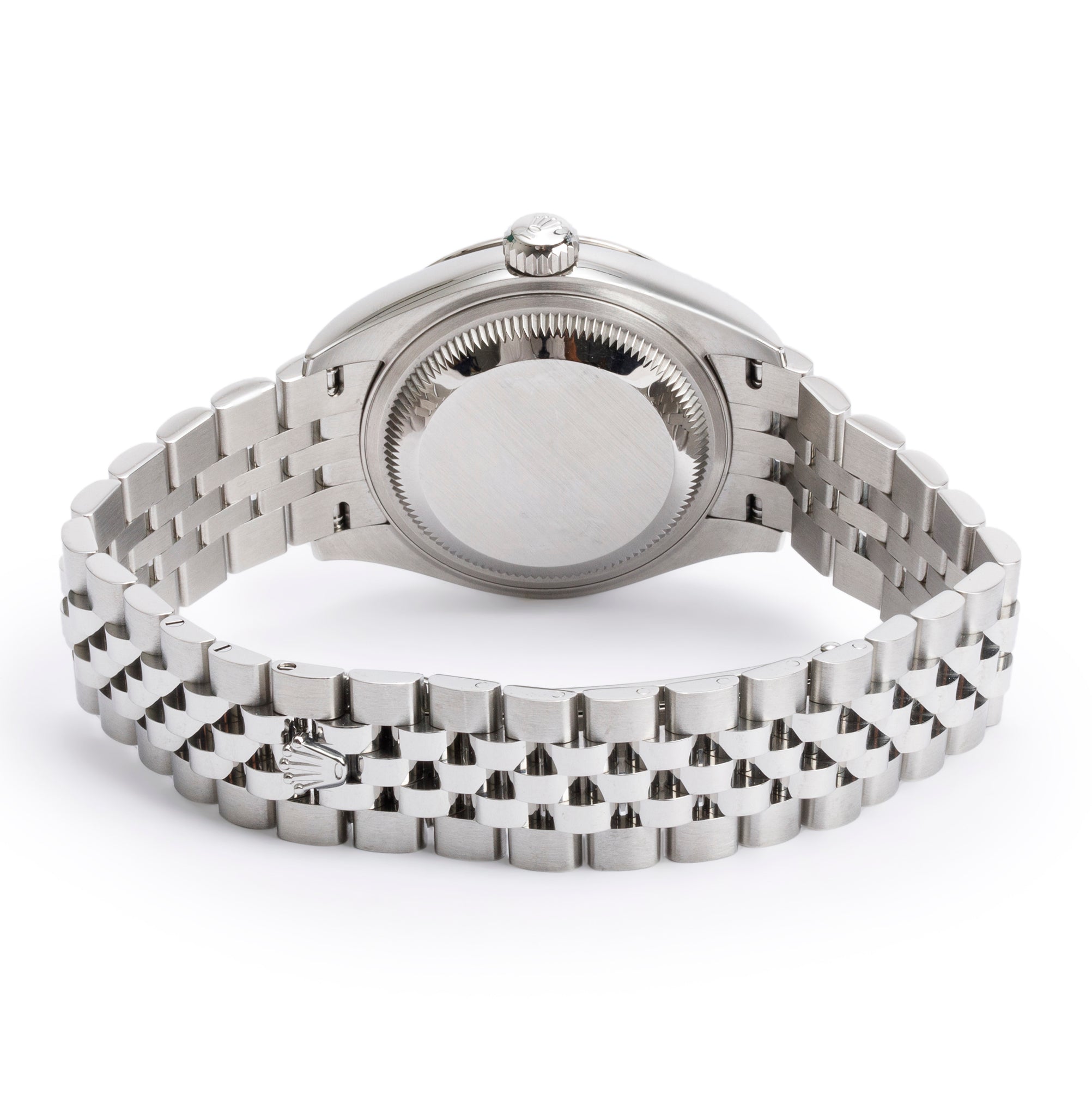 Rolex 2022 Stainless Steel & 18k White Gold Dark Grey Diamond Dial Lady-Datejust 28 MM Watch 279174 w/ Box & Papers