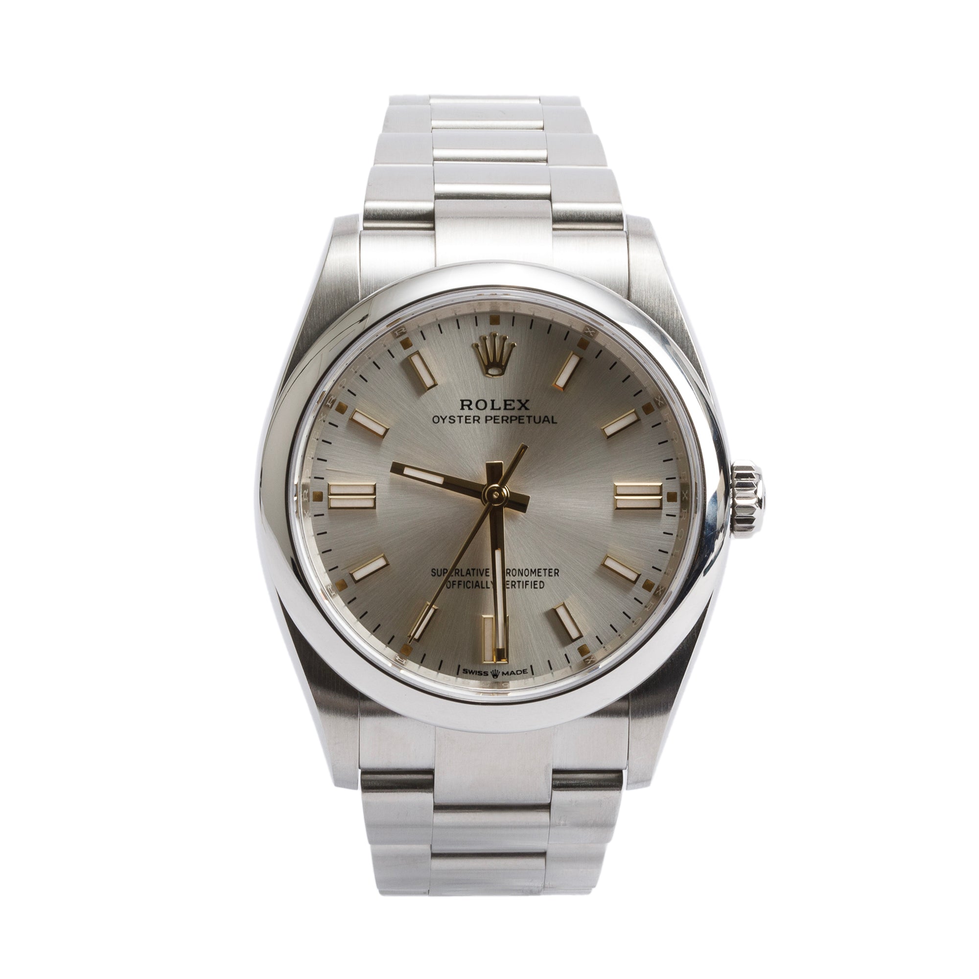 Rolex 2022 Stainless Steel Oyster Perpetual 36 MM Watch 126000 w/ Box & Papers