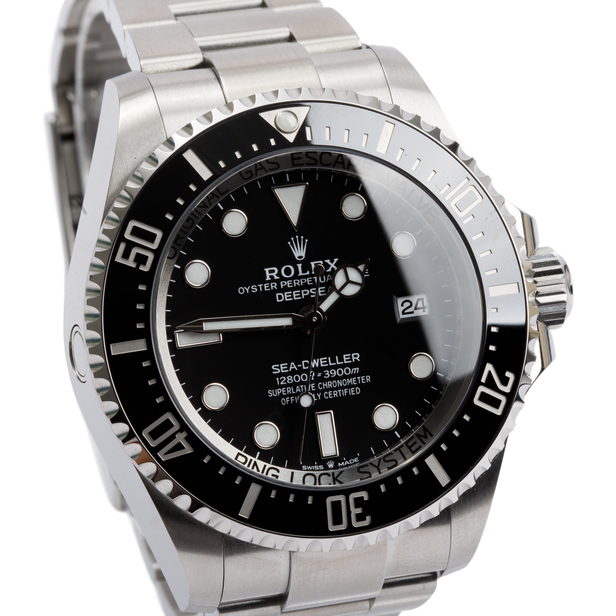 Rolex 2024 Stainless Steel Sea-Dweller Deepsea 44 MM Automatic Watch 136660 w/ Box & Papers