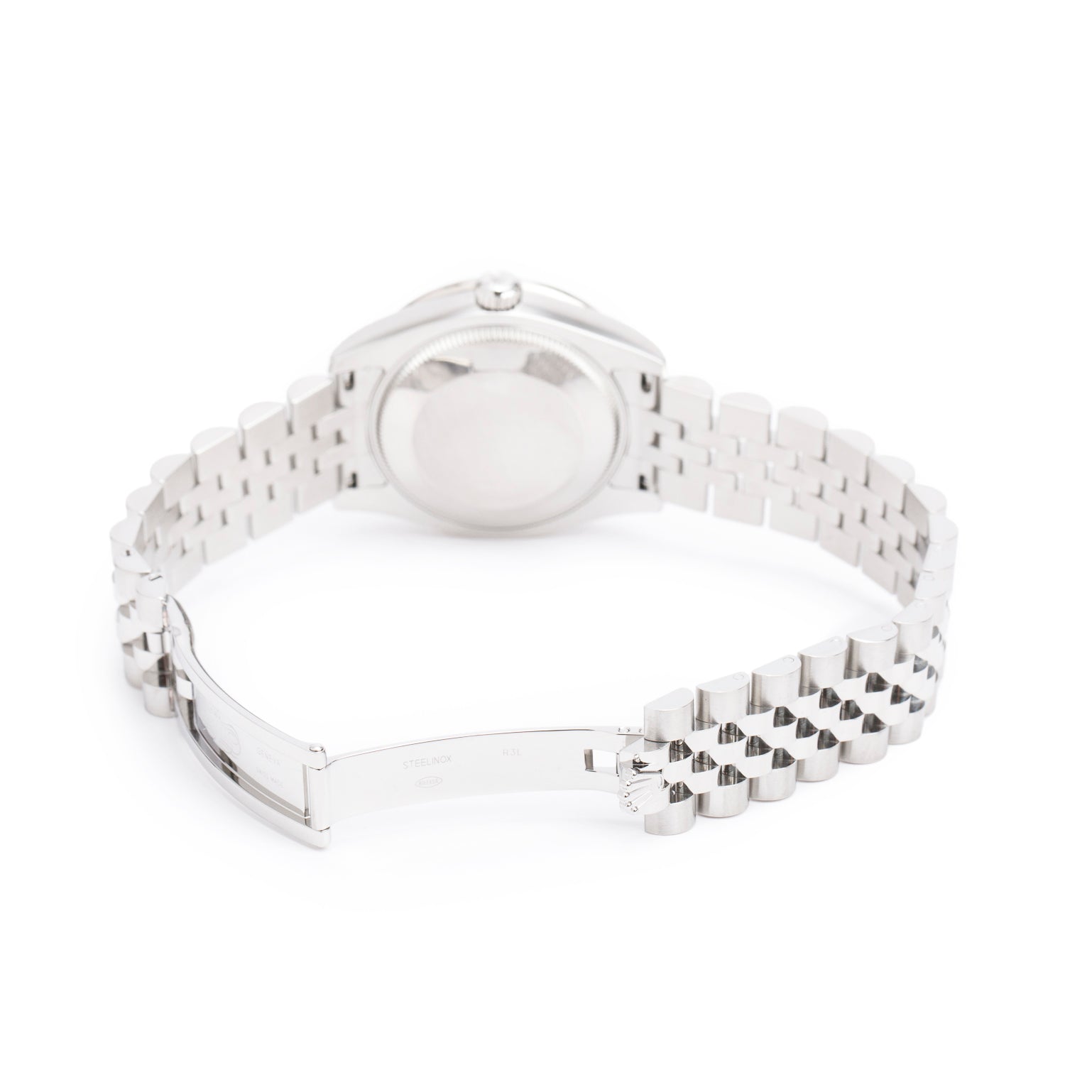 Rolex 2020 Stainless Steel Diamond Bezel Datejust 31 MM Automatic Watch Mother of Pearl Diamond Dial 178384 w/ Papers