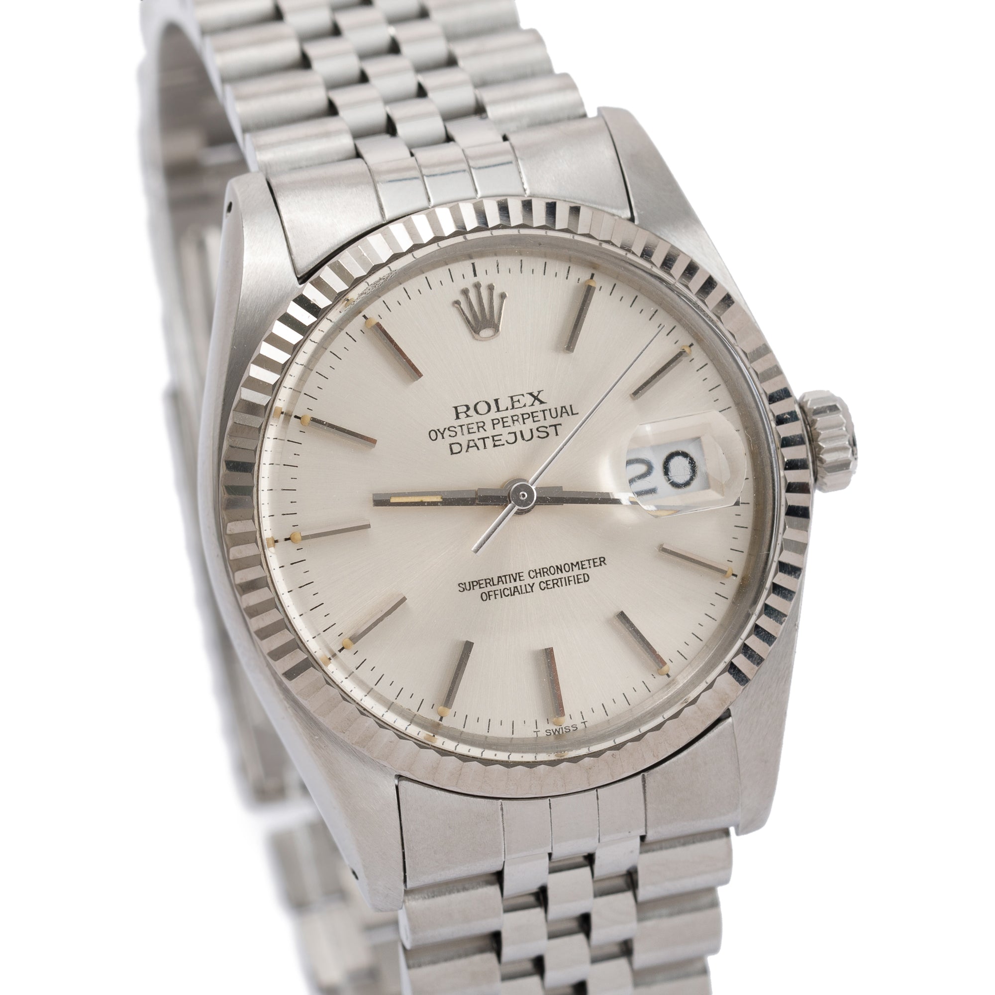 Rolex Datejust 36 MM Watch w/ Box & Papers