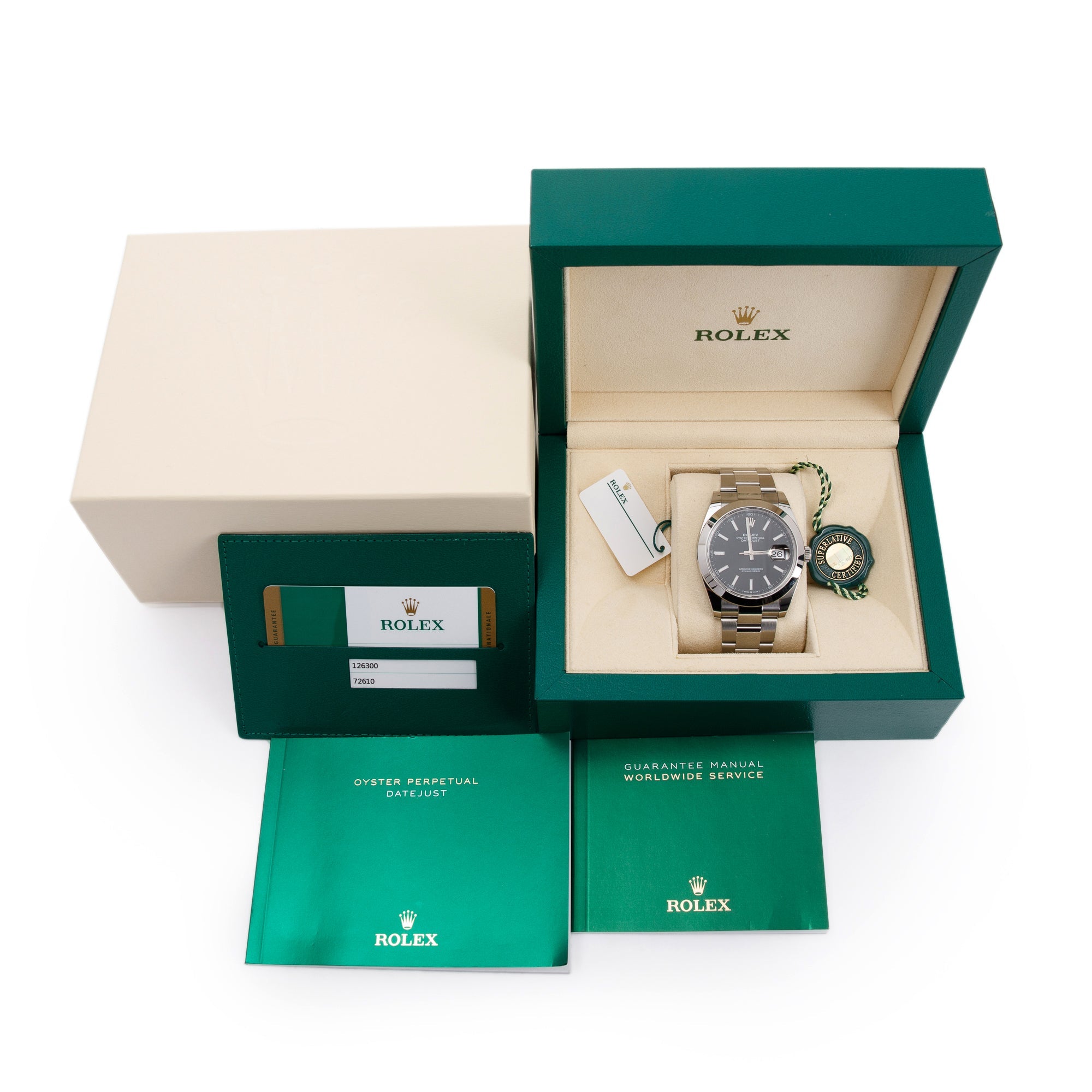 Rolex Datejust 41 mm Watch w/ Box & Papers