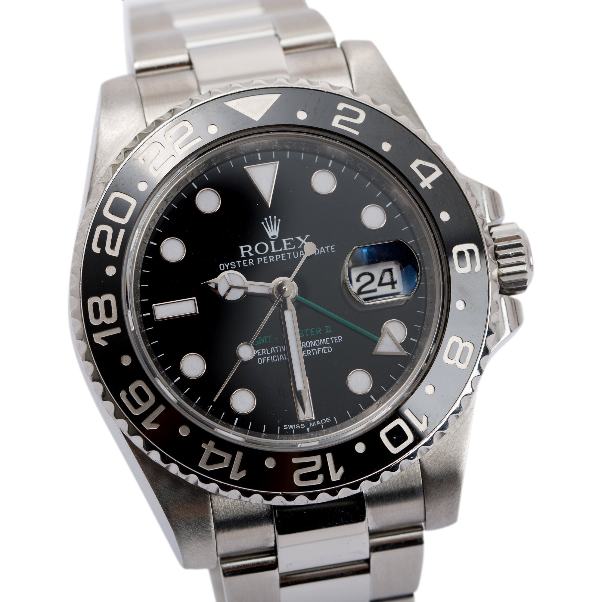 Rolex GMT-Master II 40 MM Watch w/ Box & Papers